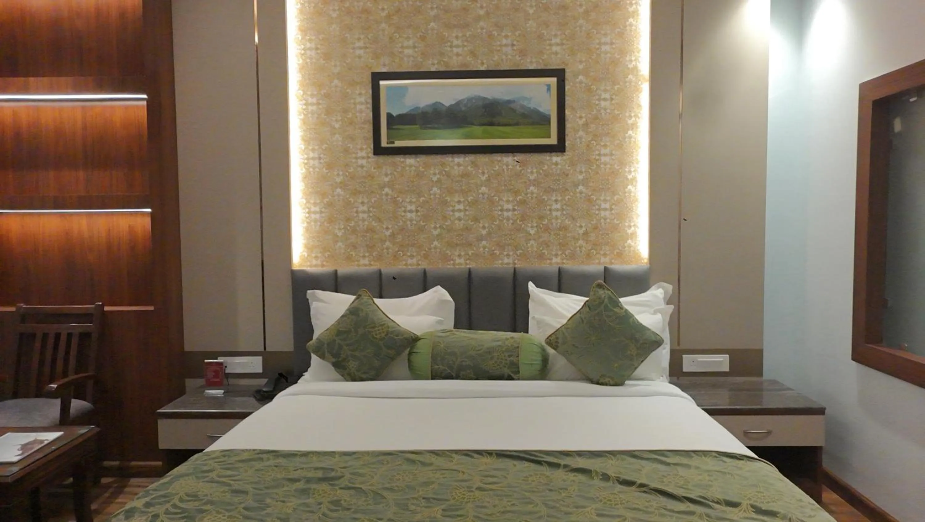 Bed in The Grand Mamta