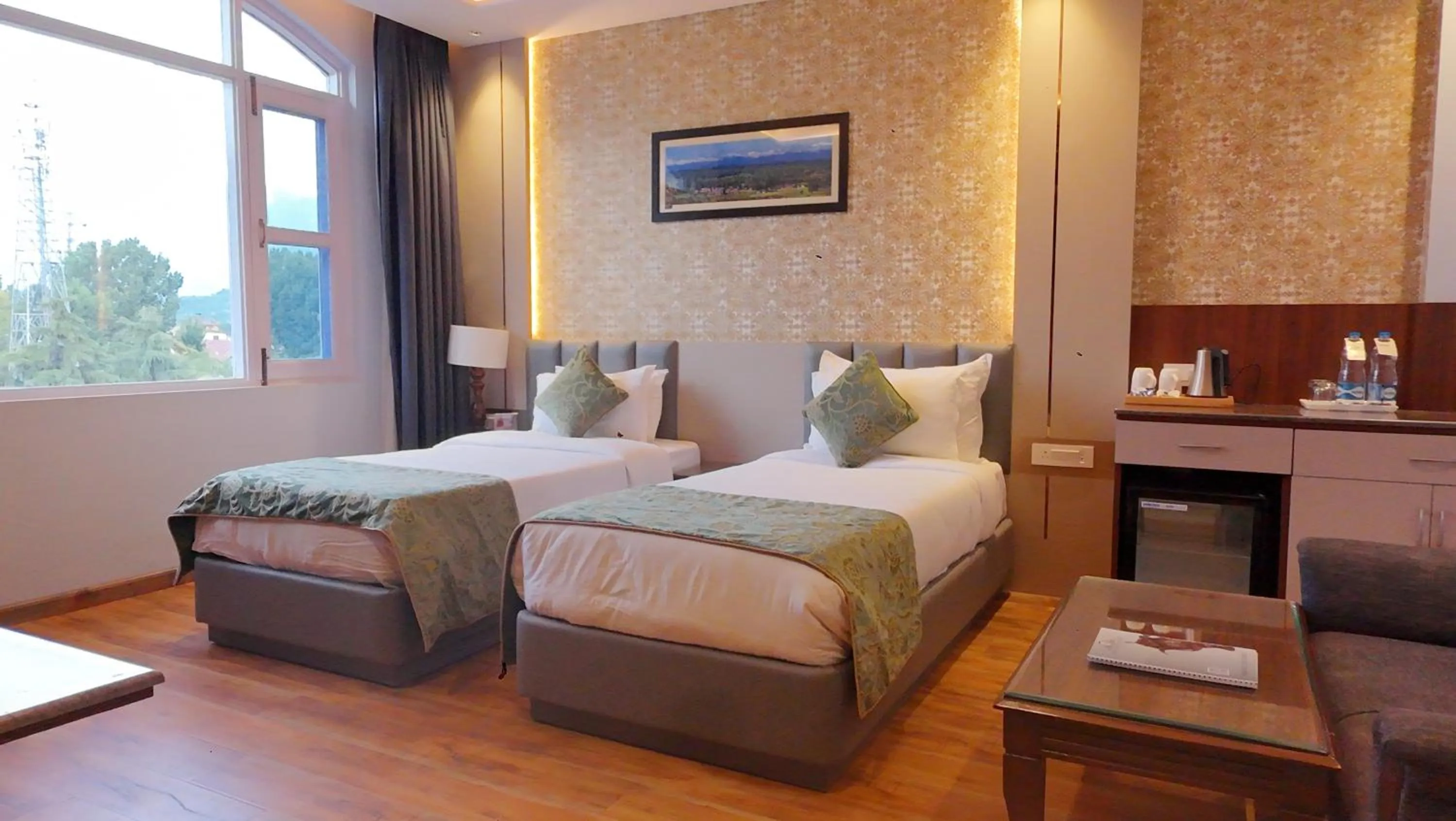 Bed in The Grand Mamta