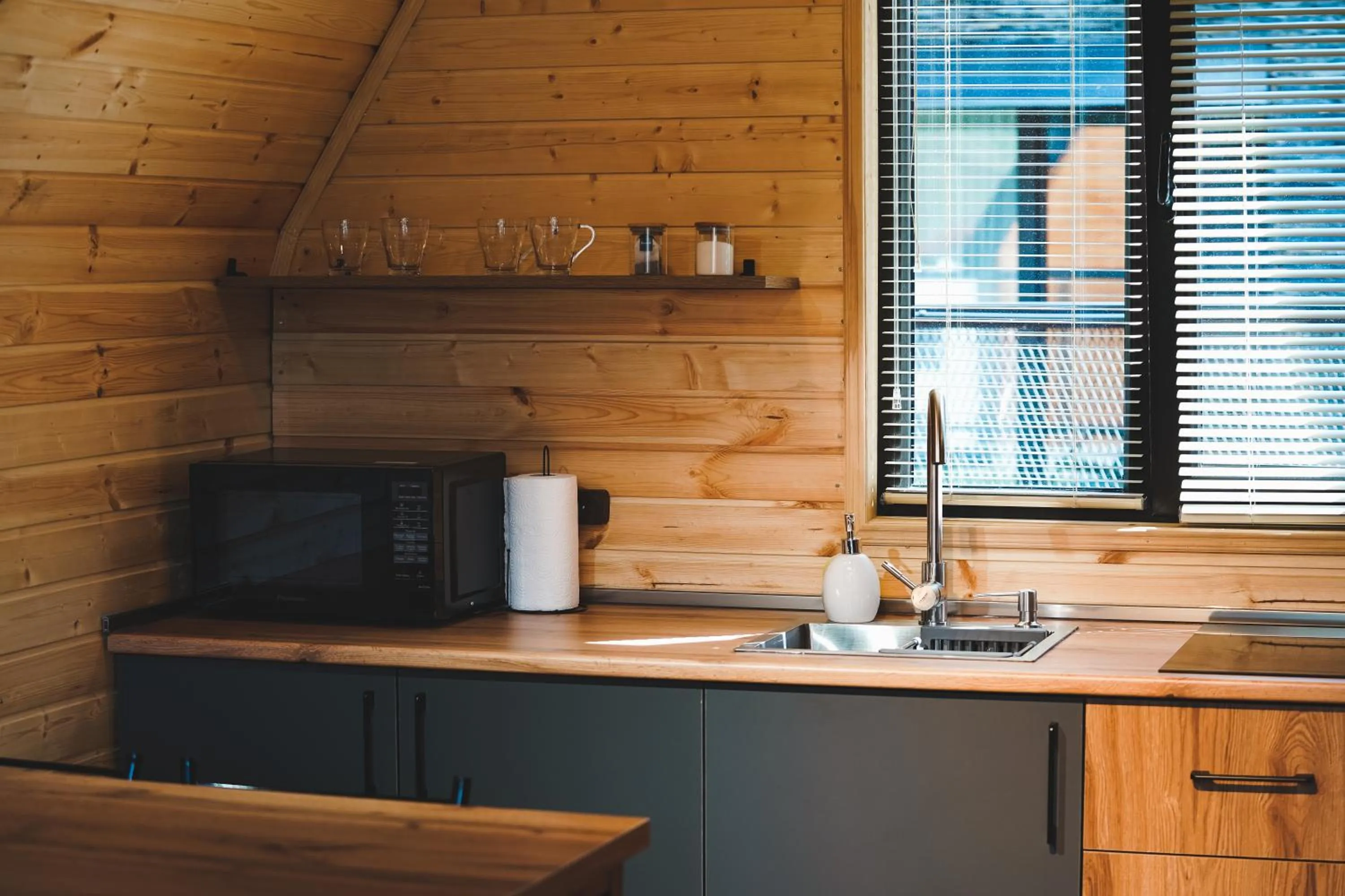Kitchen or kitchenette in Misty Rocks Kazbegi