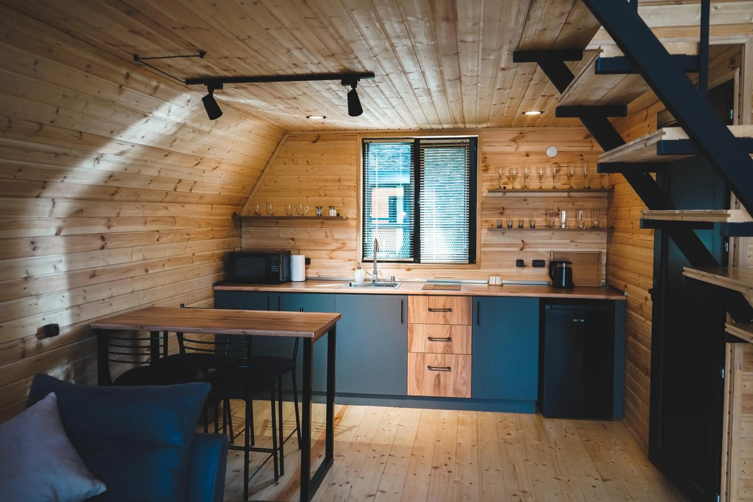 Kitchen or kitchenette in Misty Rocks Kazbegi