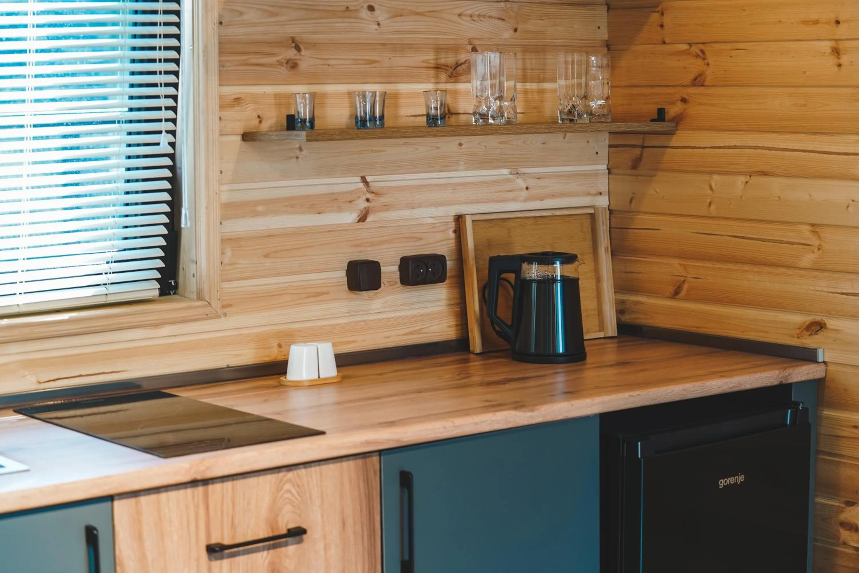 Kitchen or kitchenette in Misty Rocks Kazbegi