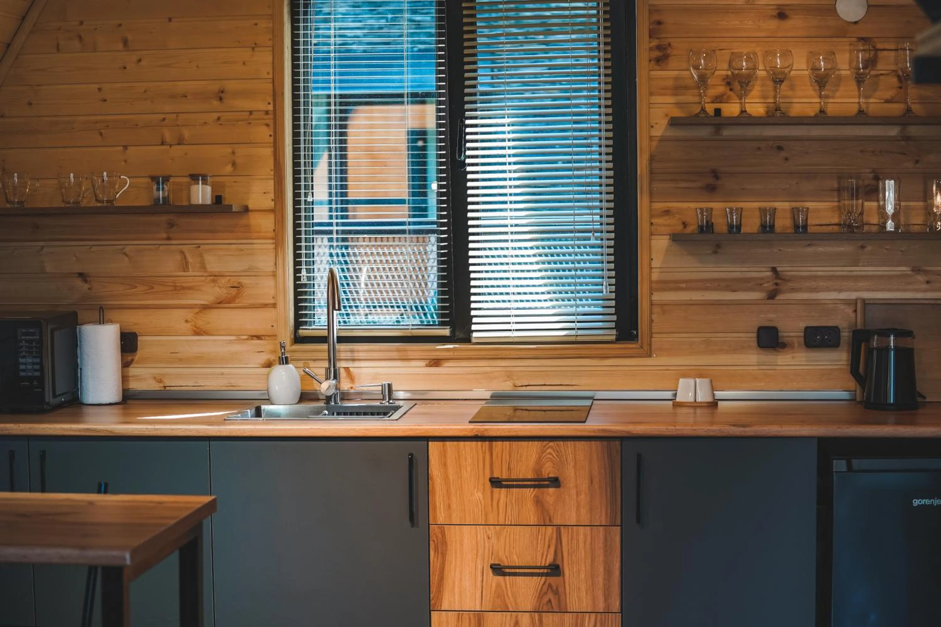Coffee/tea facilities in Misty Rocks Kazbegi