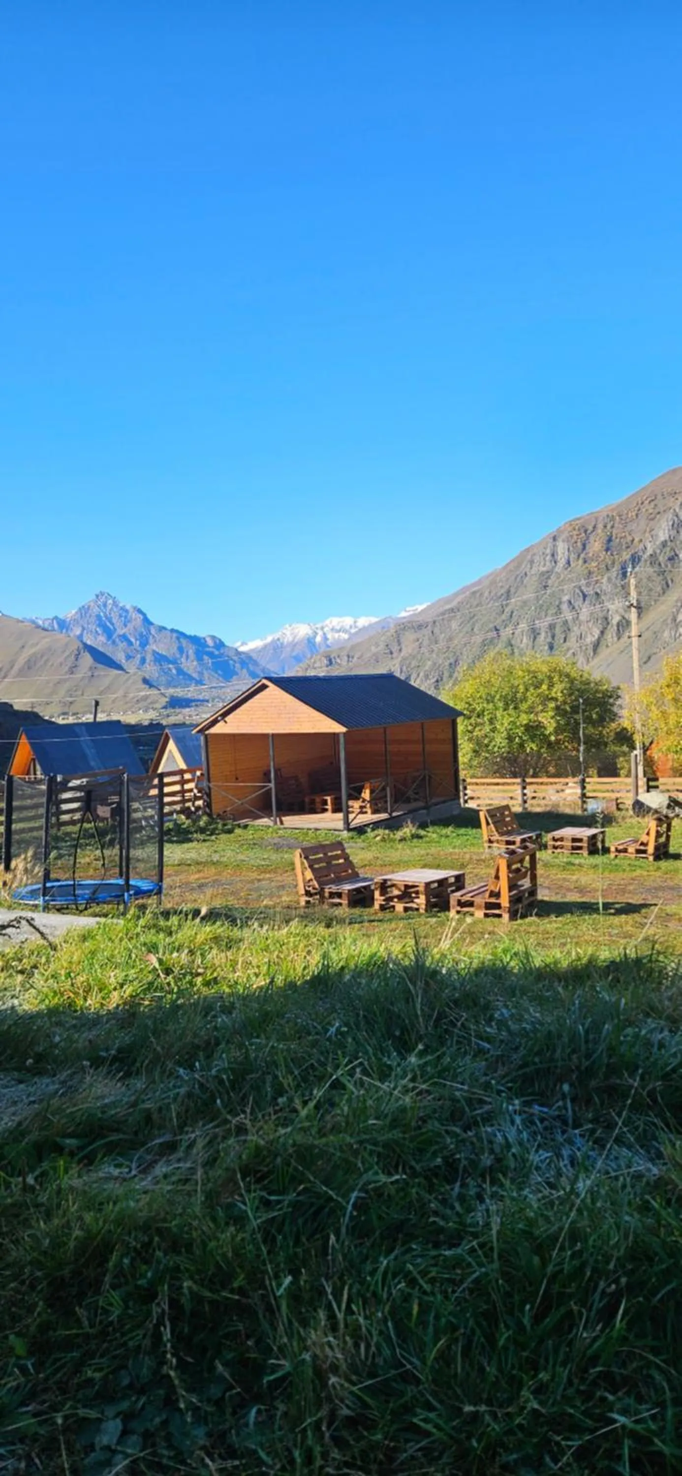 Mountain view in Misty Rocks Kazbegi