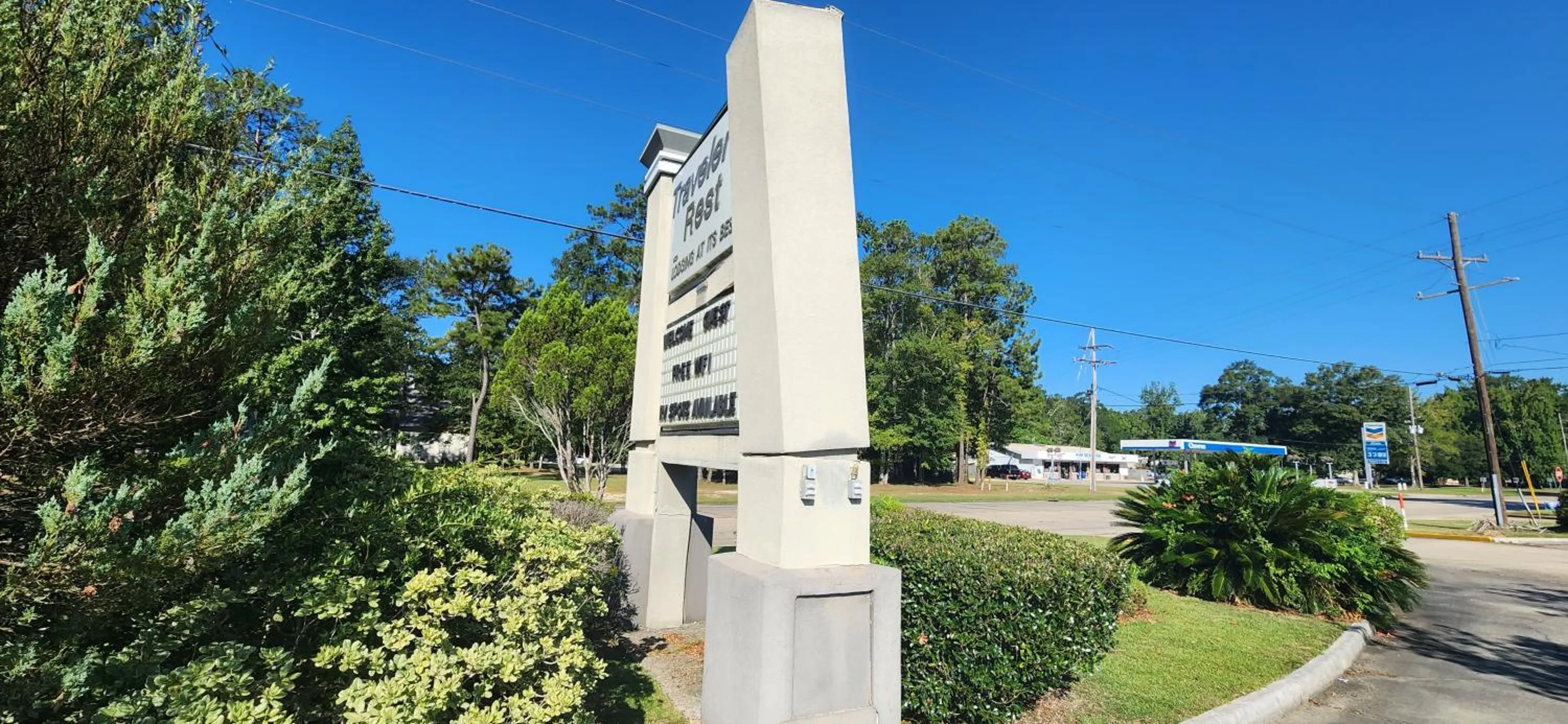 Property building in Travelers Rest Motel