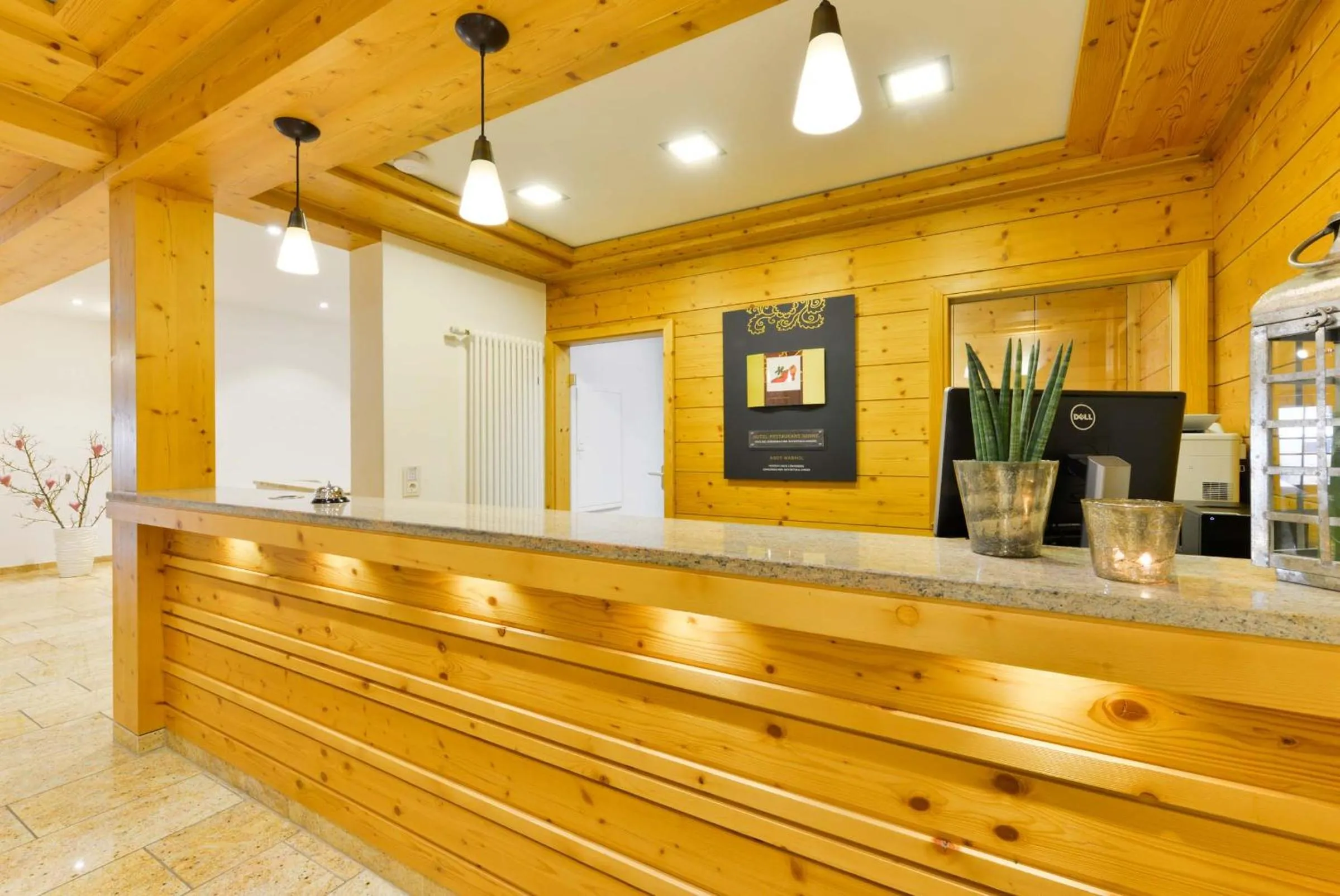 Lobby or reception in Hotel Restaurant Sonne