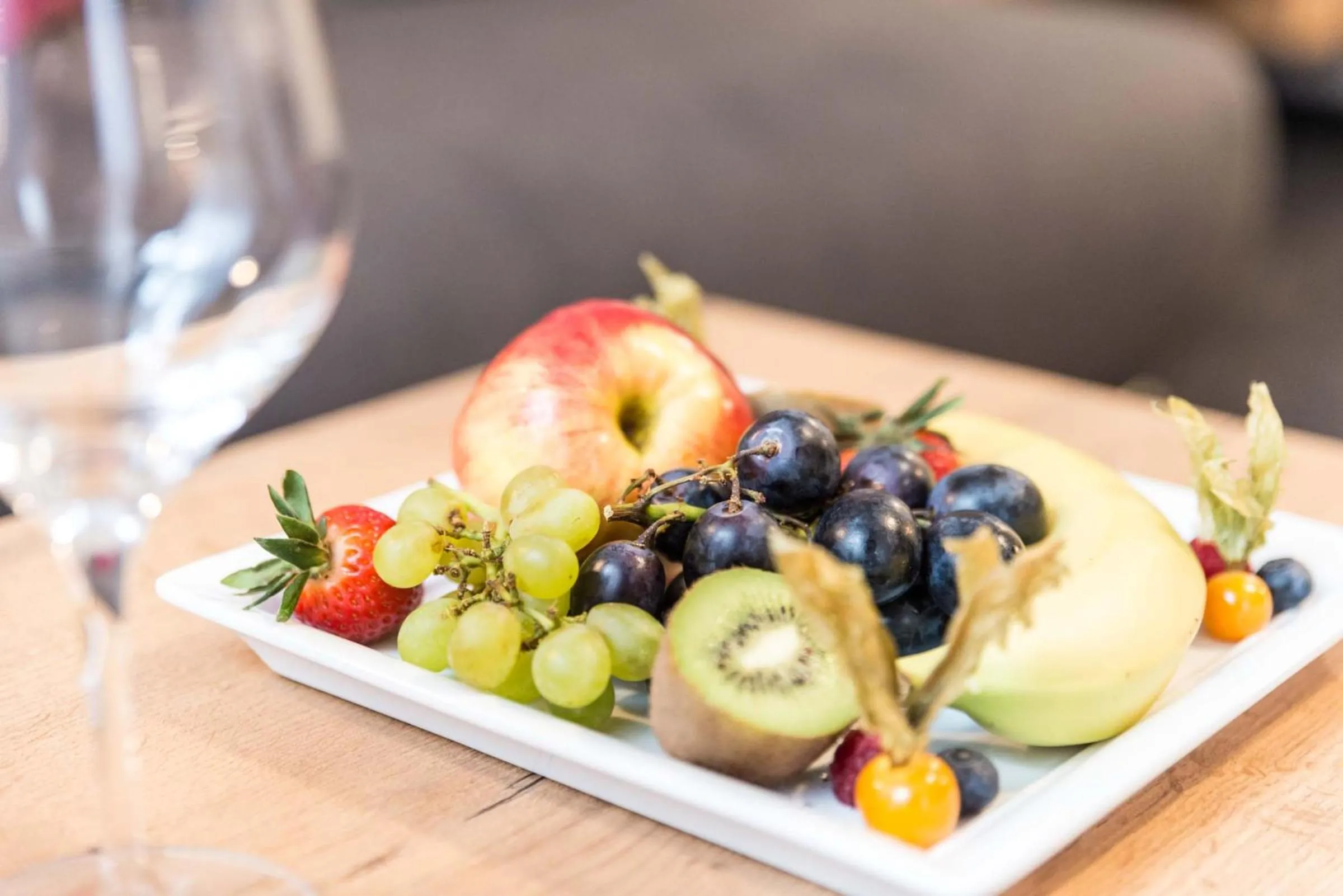 Food close-up in Hotel Restaurant Sonne