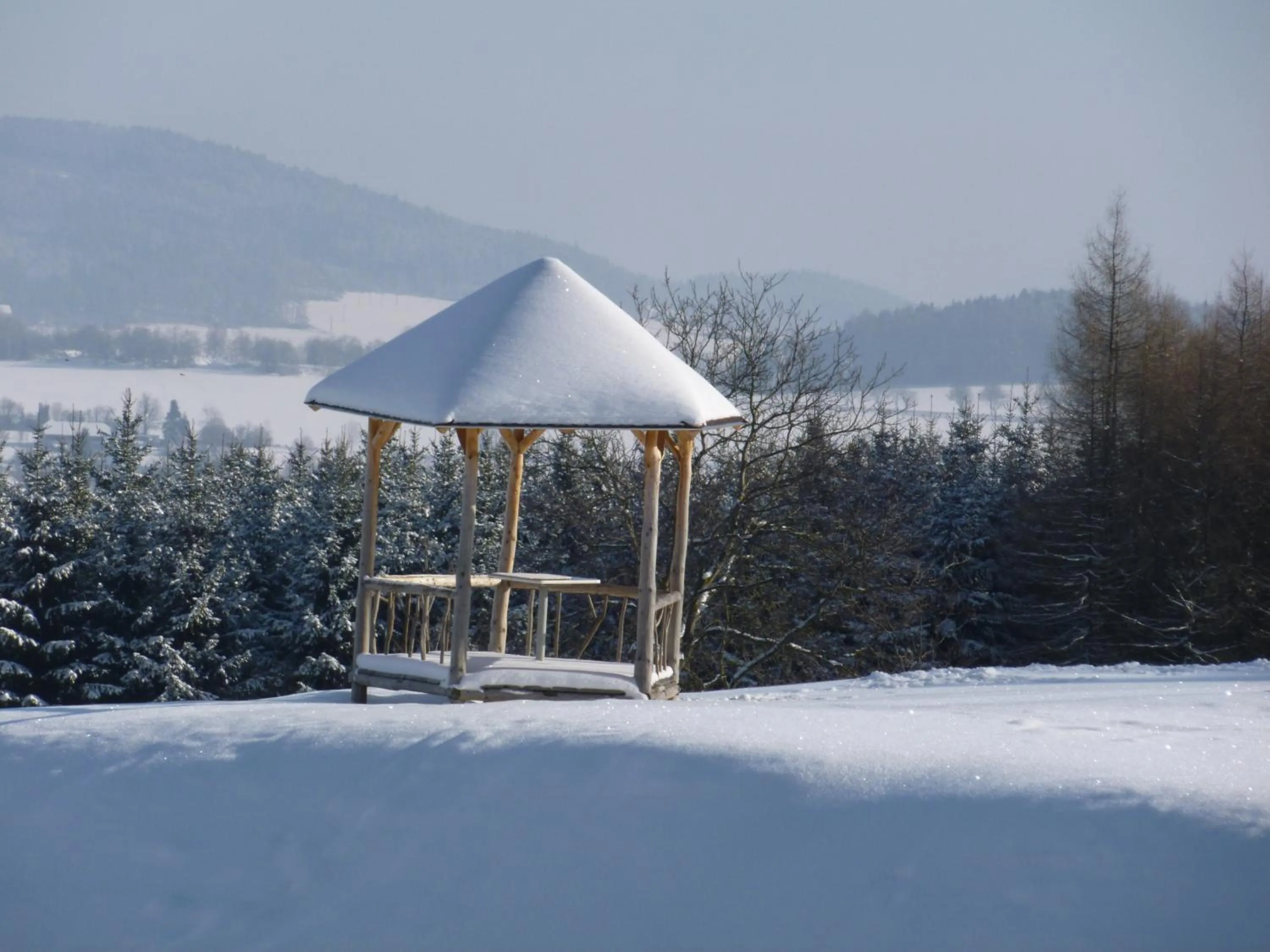 Natural landscape in Hotel Rohanov