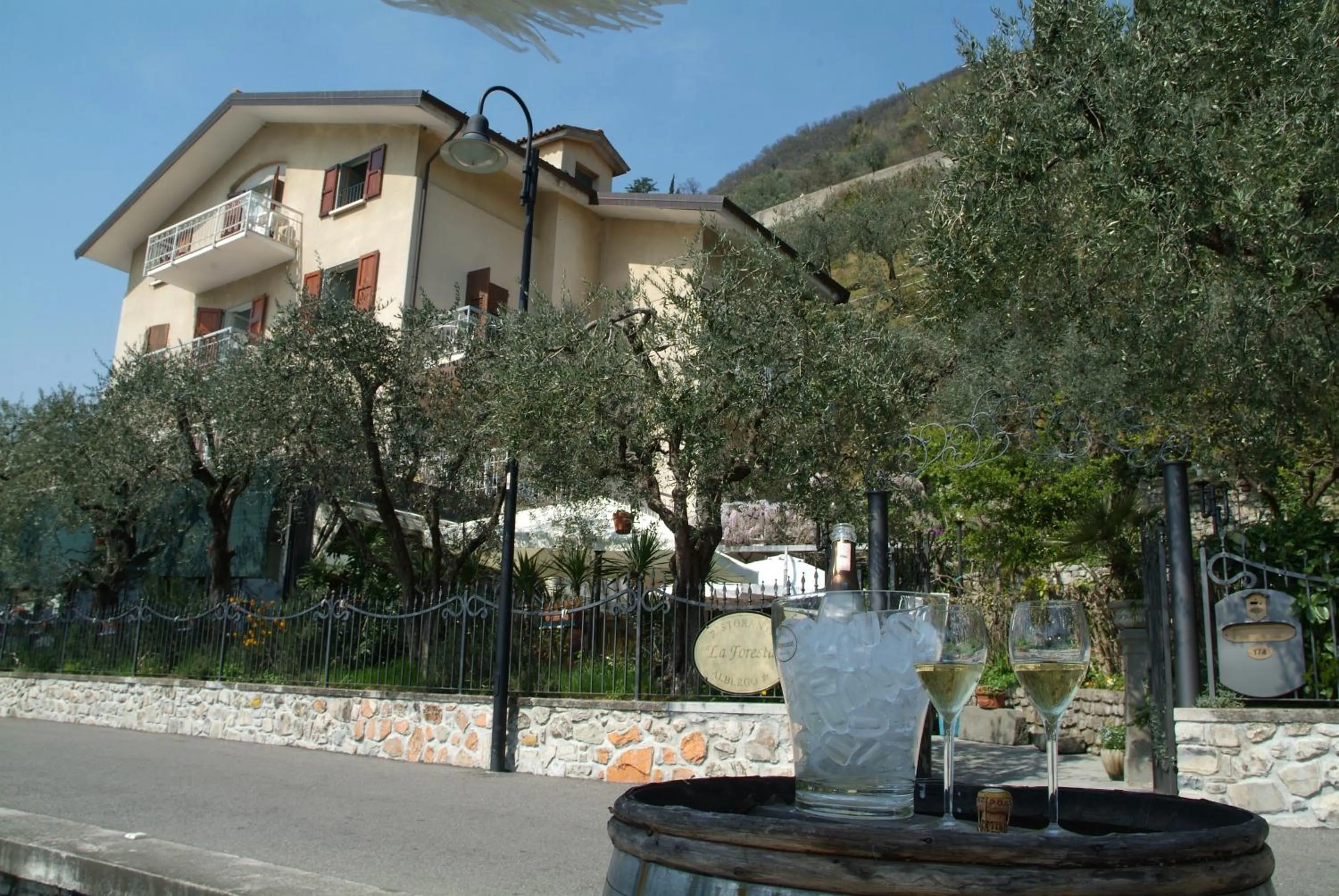 Facade/entrance in La Foresta Monteisola