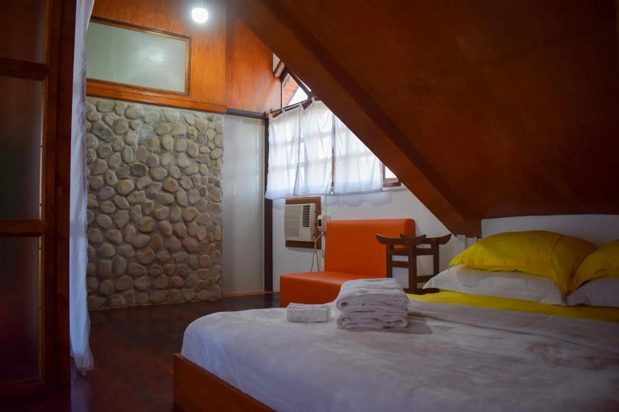 Bed in Orokasa Guesthouse