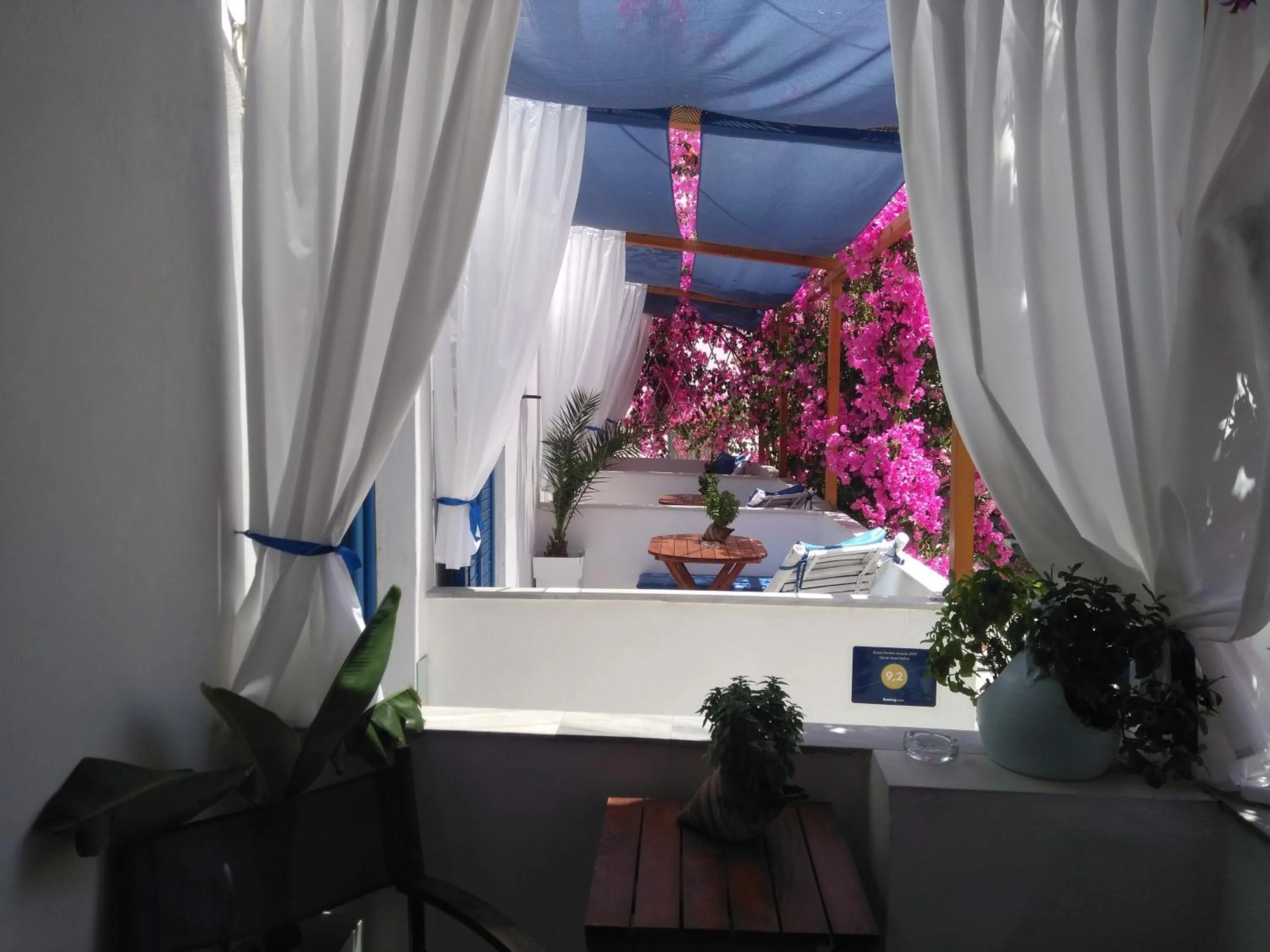 Balcony/Terrace in Doron Hotel Delfini