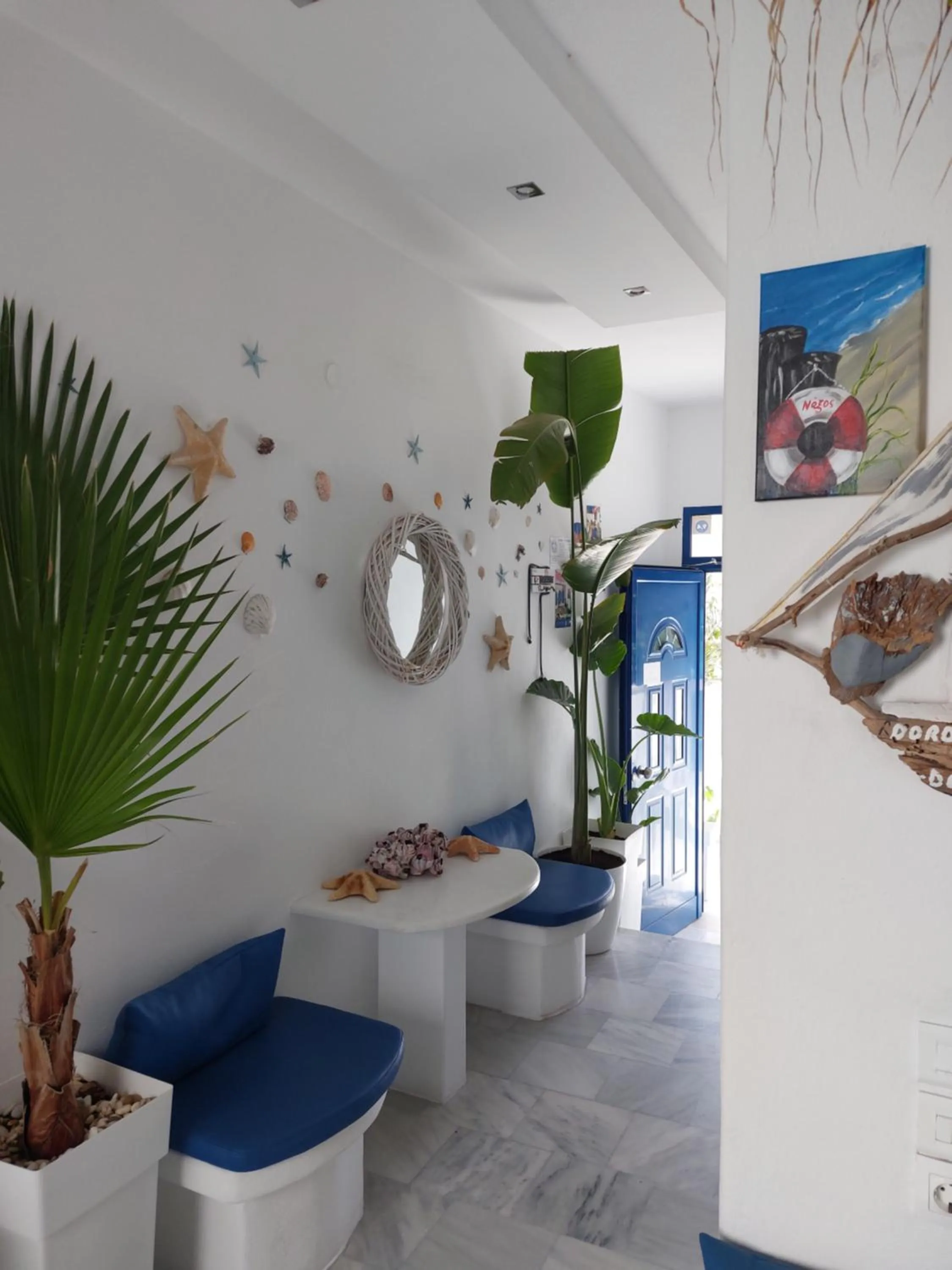 Lobby or reception in Doron Hotel Delfini