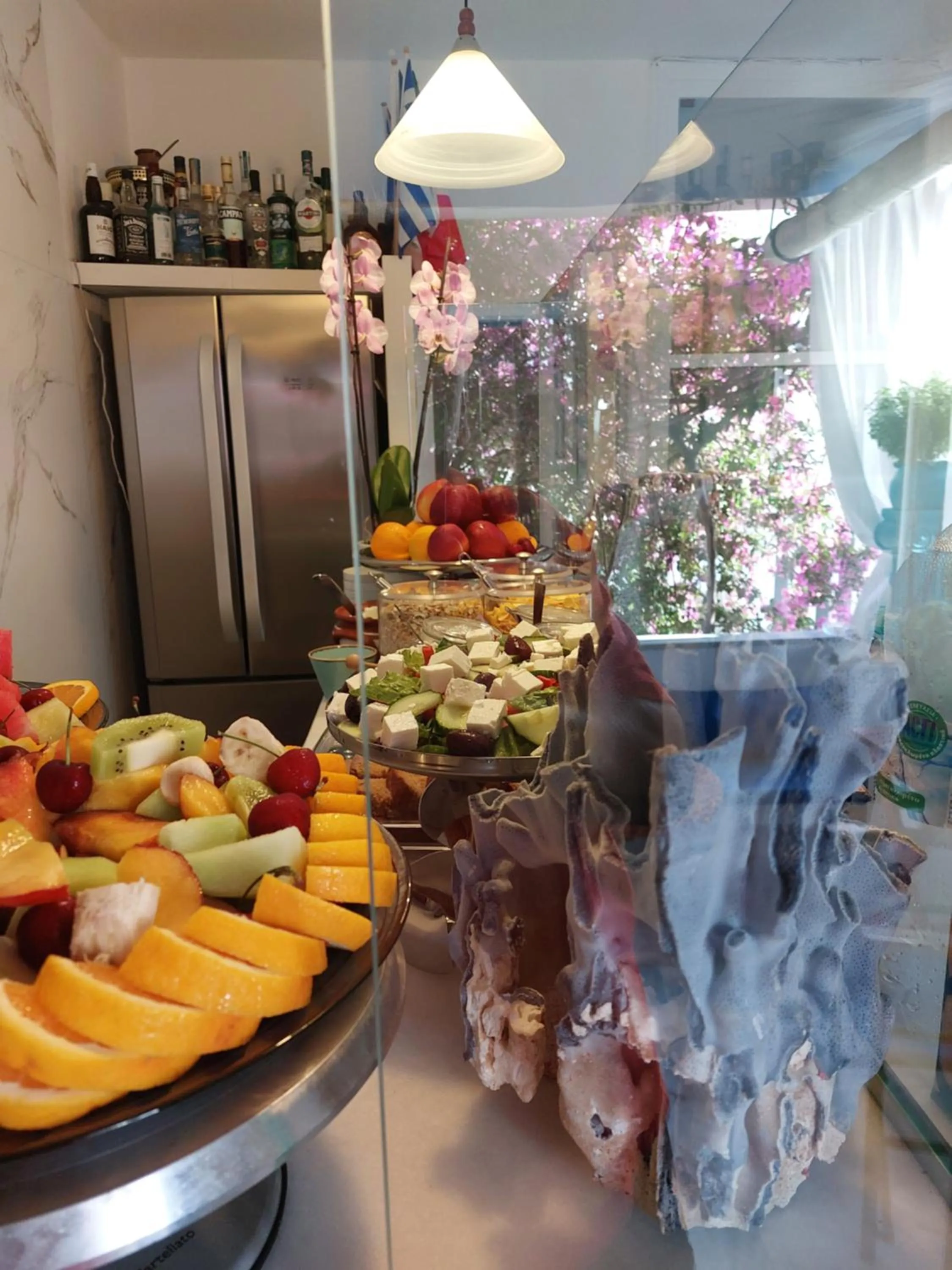 Buffet breakfast in Doron Hotel Delfini