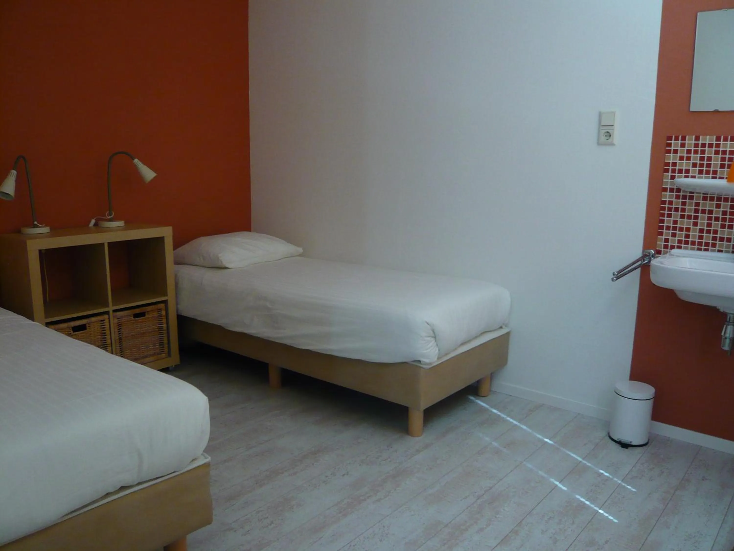 Bedroom, Bed in Waddenhoes Gastenverblijven