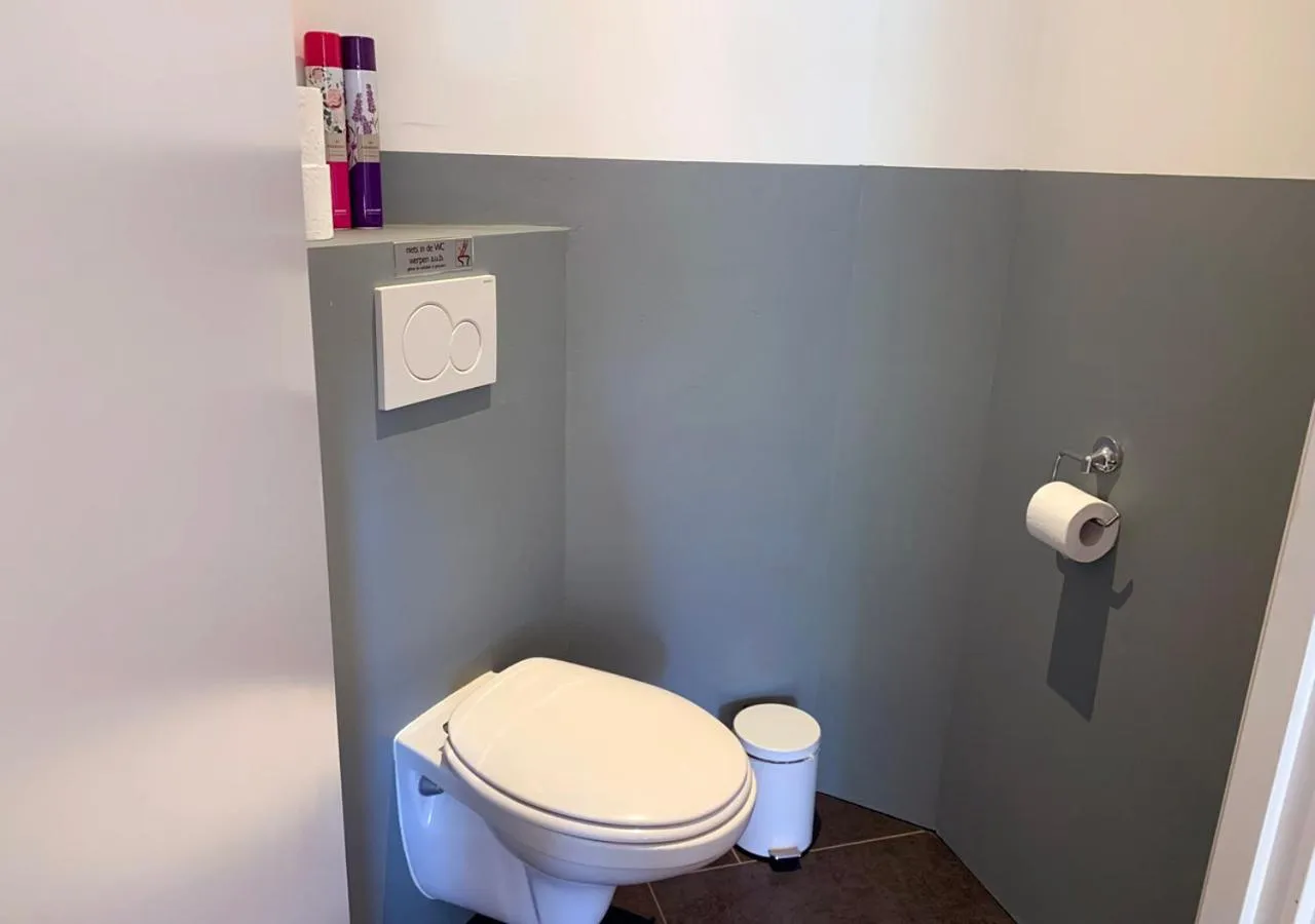 Toilet in Waddenhoes Gastenverblijven
