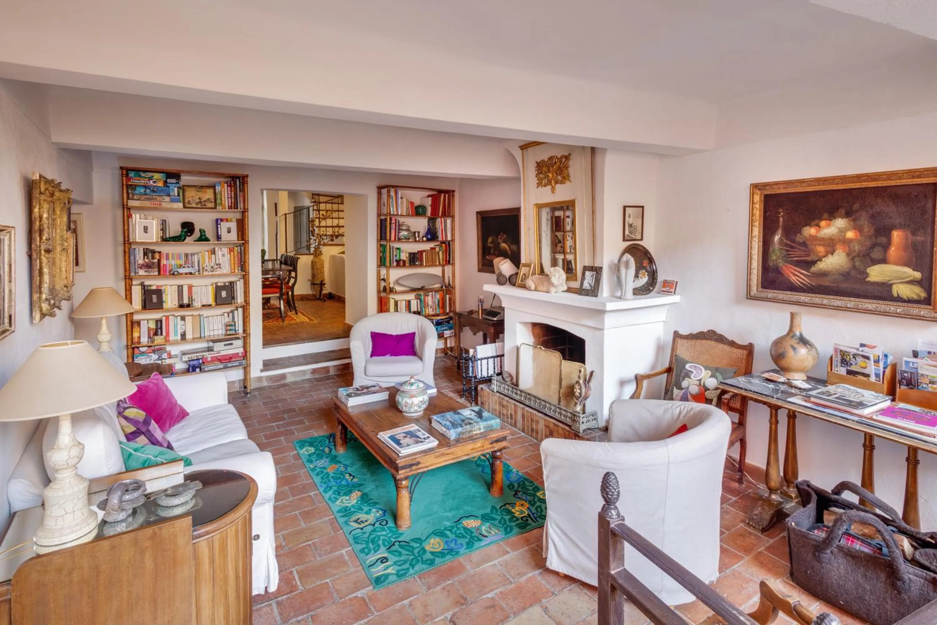 Living room in La Maison du Prince