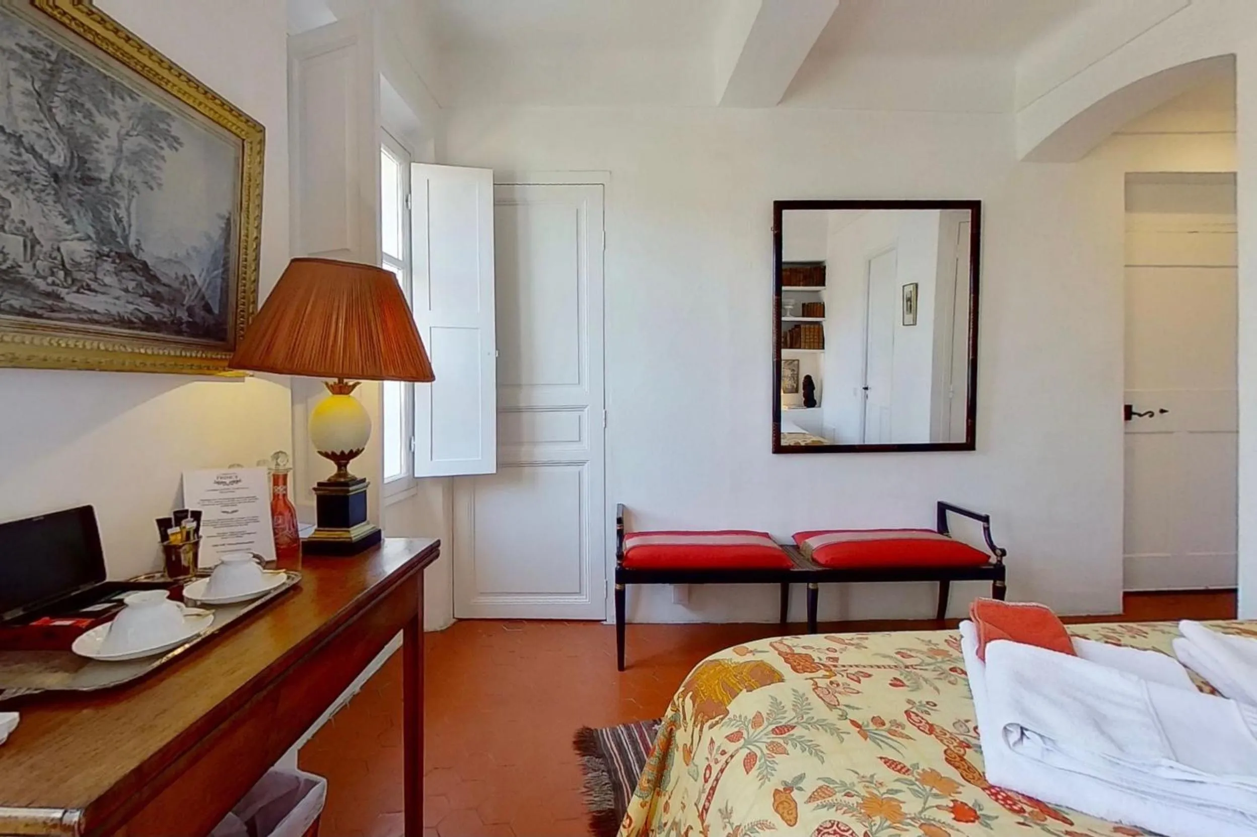 Bedroom, Bed in La Maison du Prince