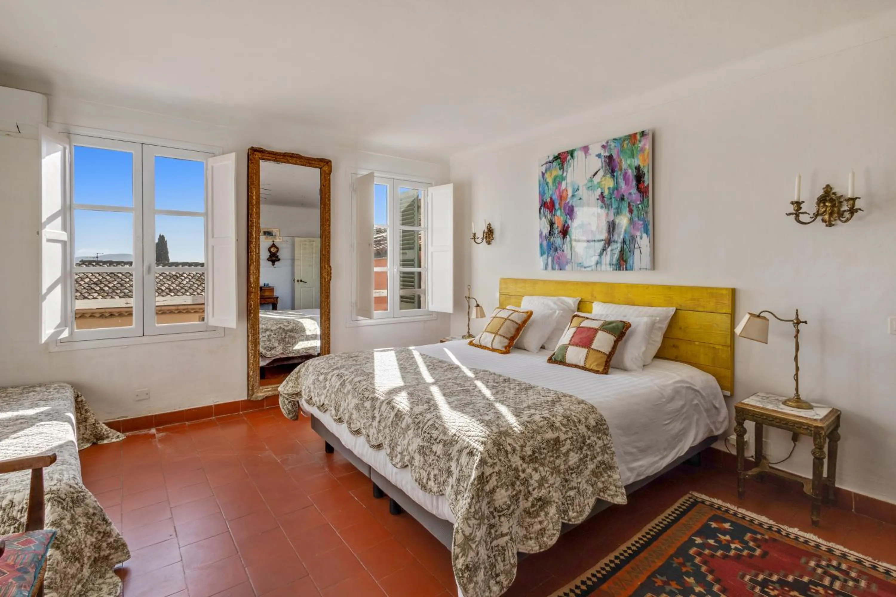 Bed in La Maison du Prince