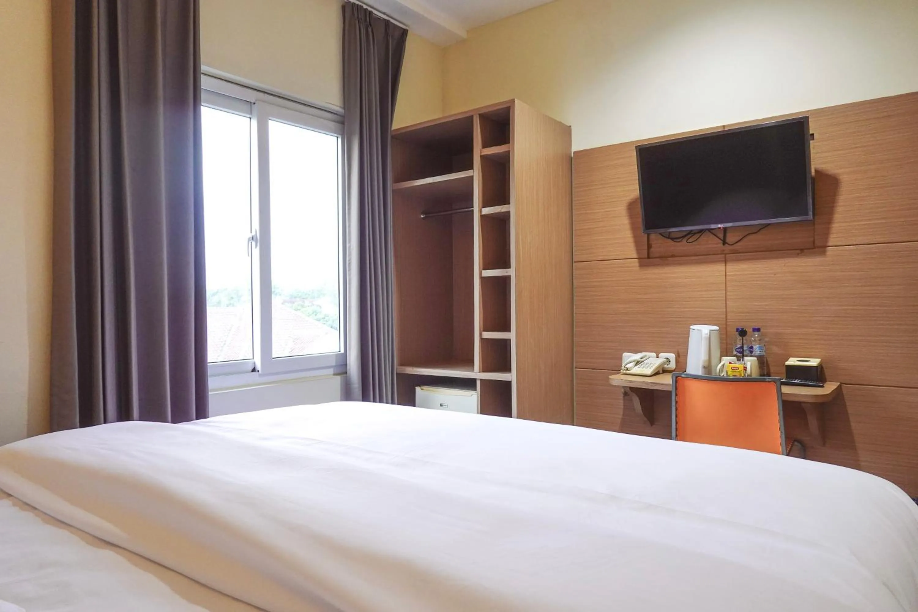 Bed in City Hotel Mataram
