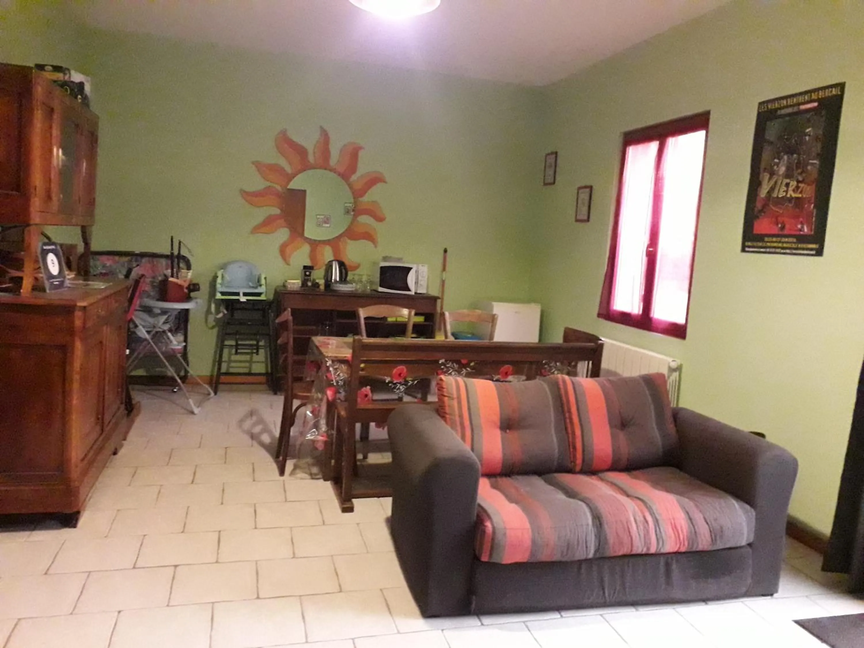 Seating area in Au Grand Pré