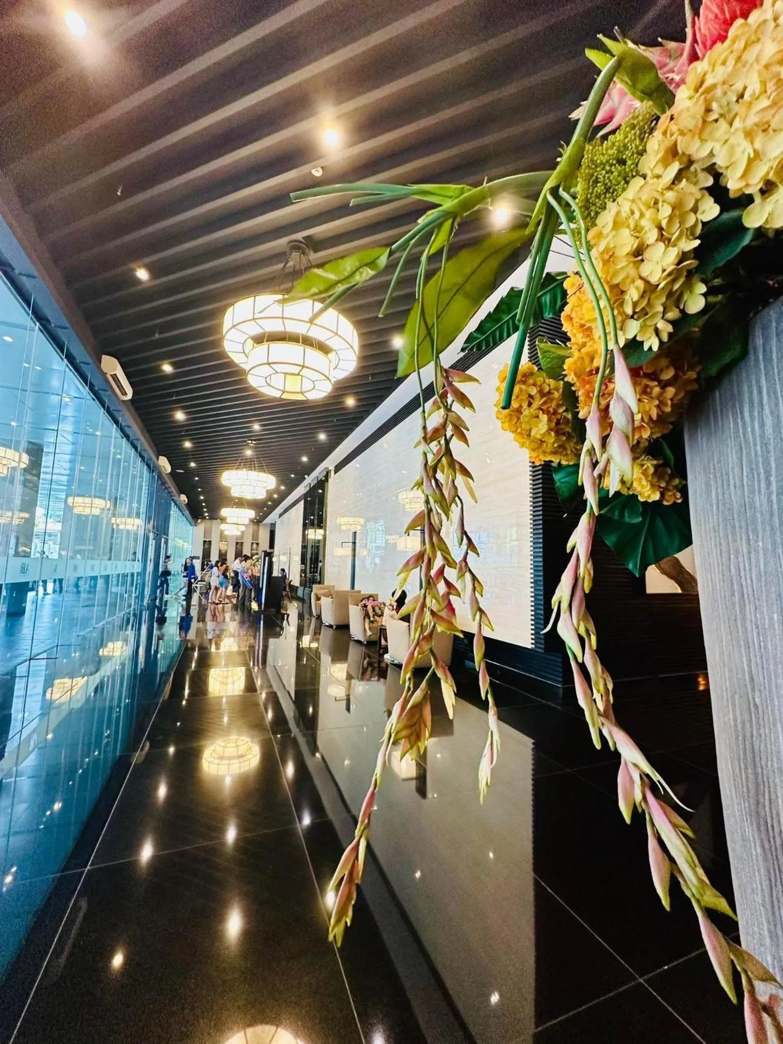 Lobby or reception in E & T Homecations 2 Bedroom Apartment at SMDC Air Residences