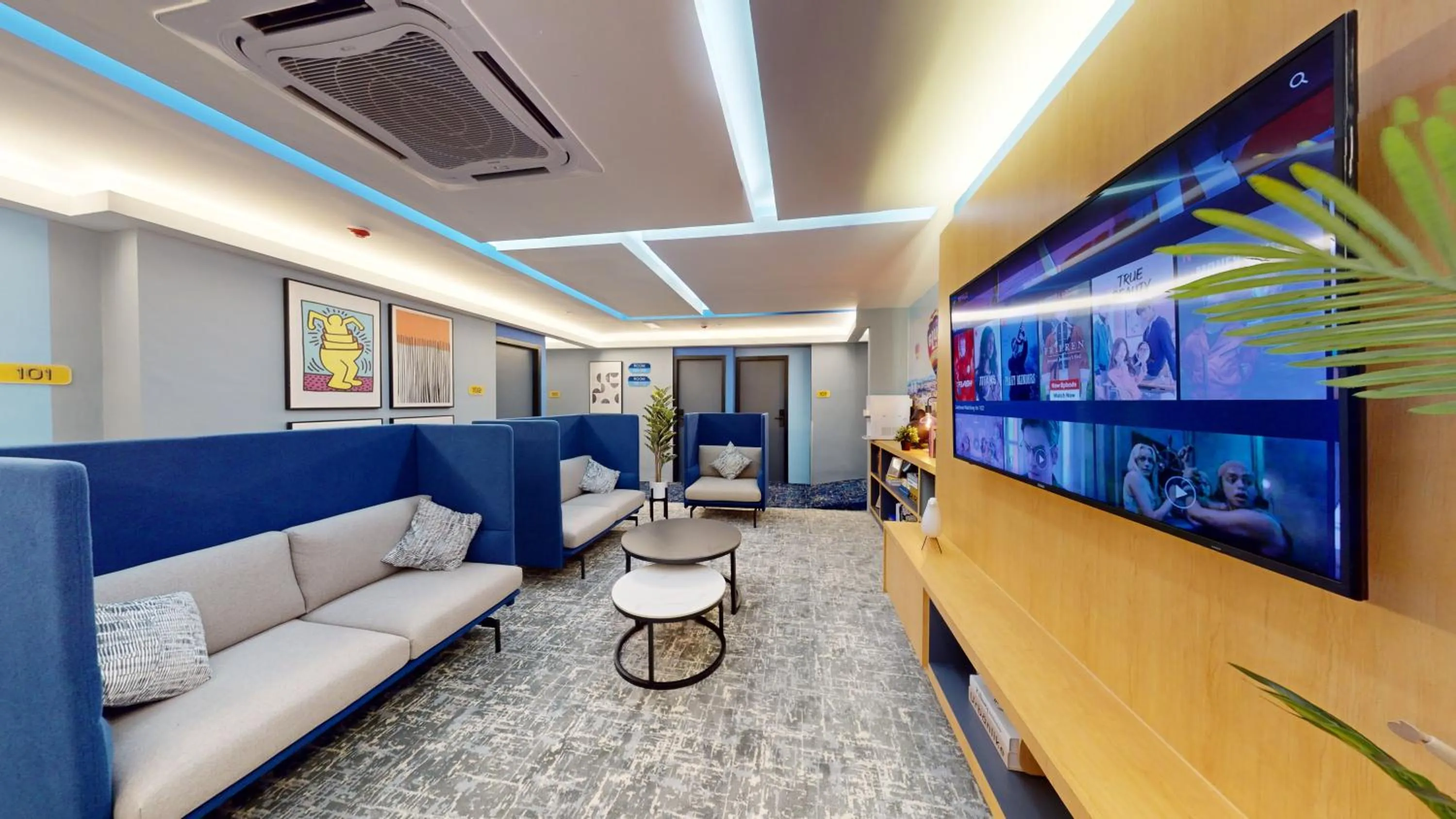 Communal lounge/ TV room in Blue Lagoon At Bandar Sunway