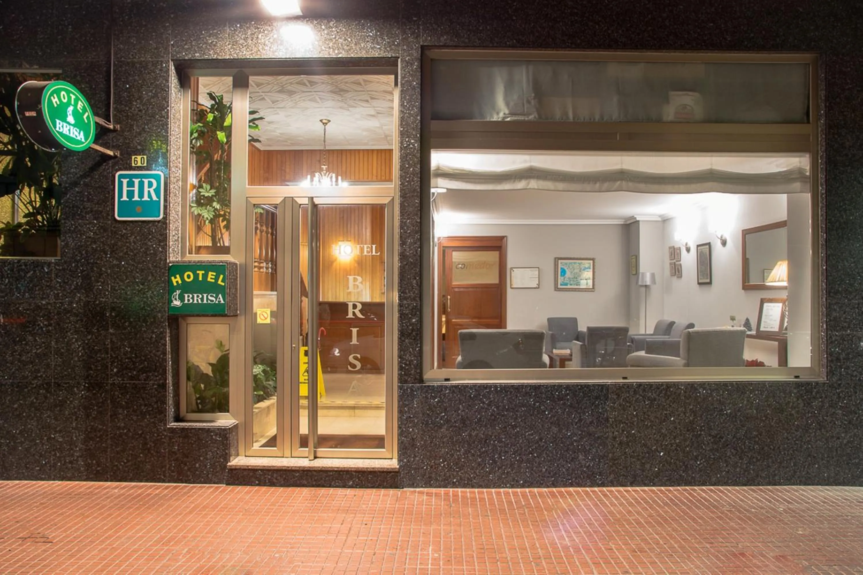 Facade/entrance in Hotel Brisa