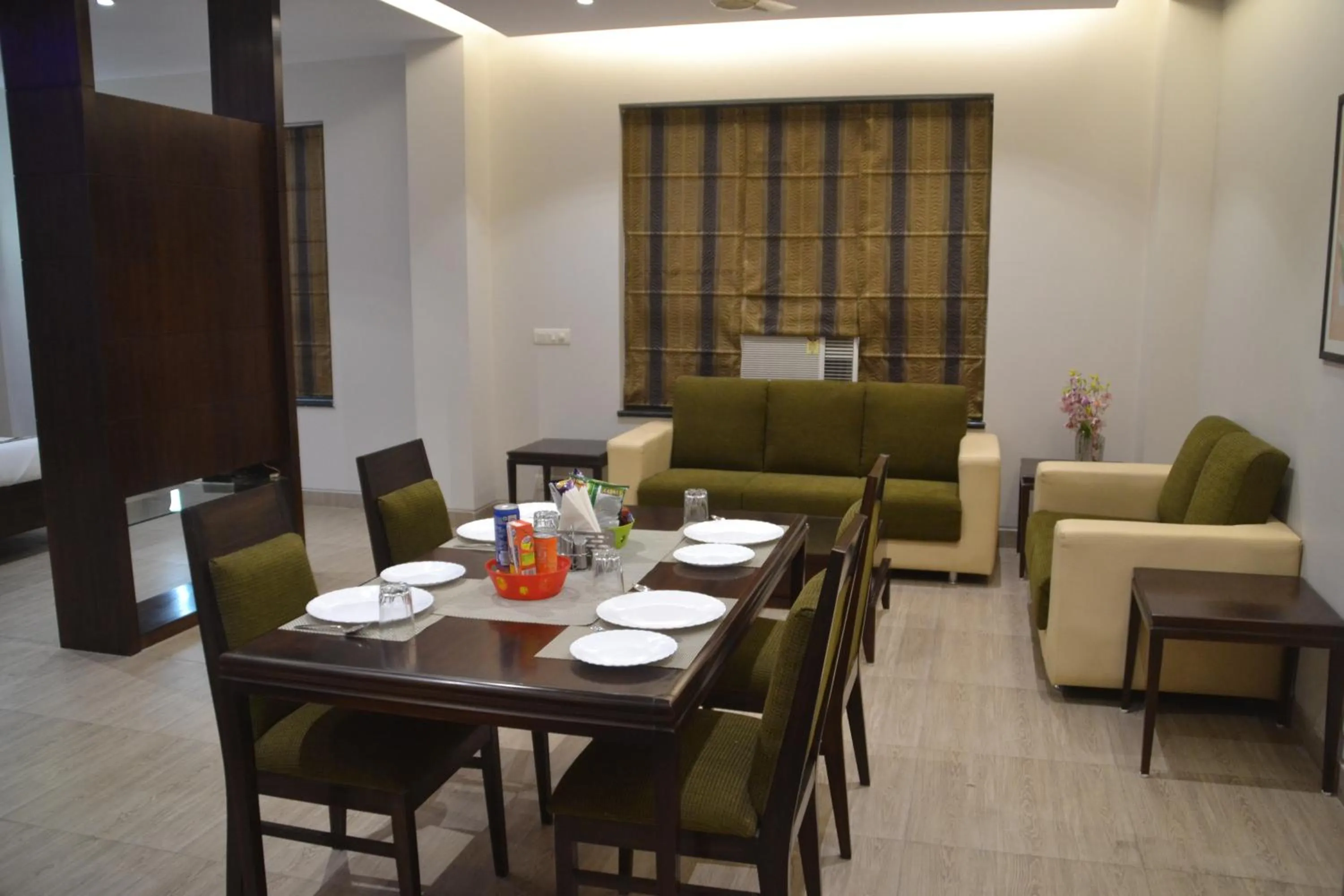 Living room in Hotel Shrinath Palace