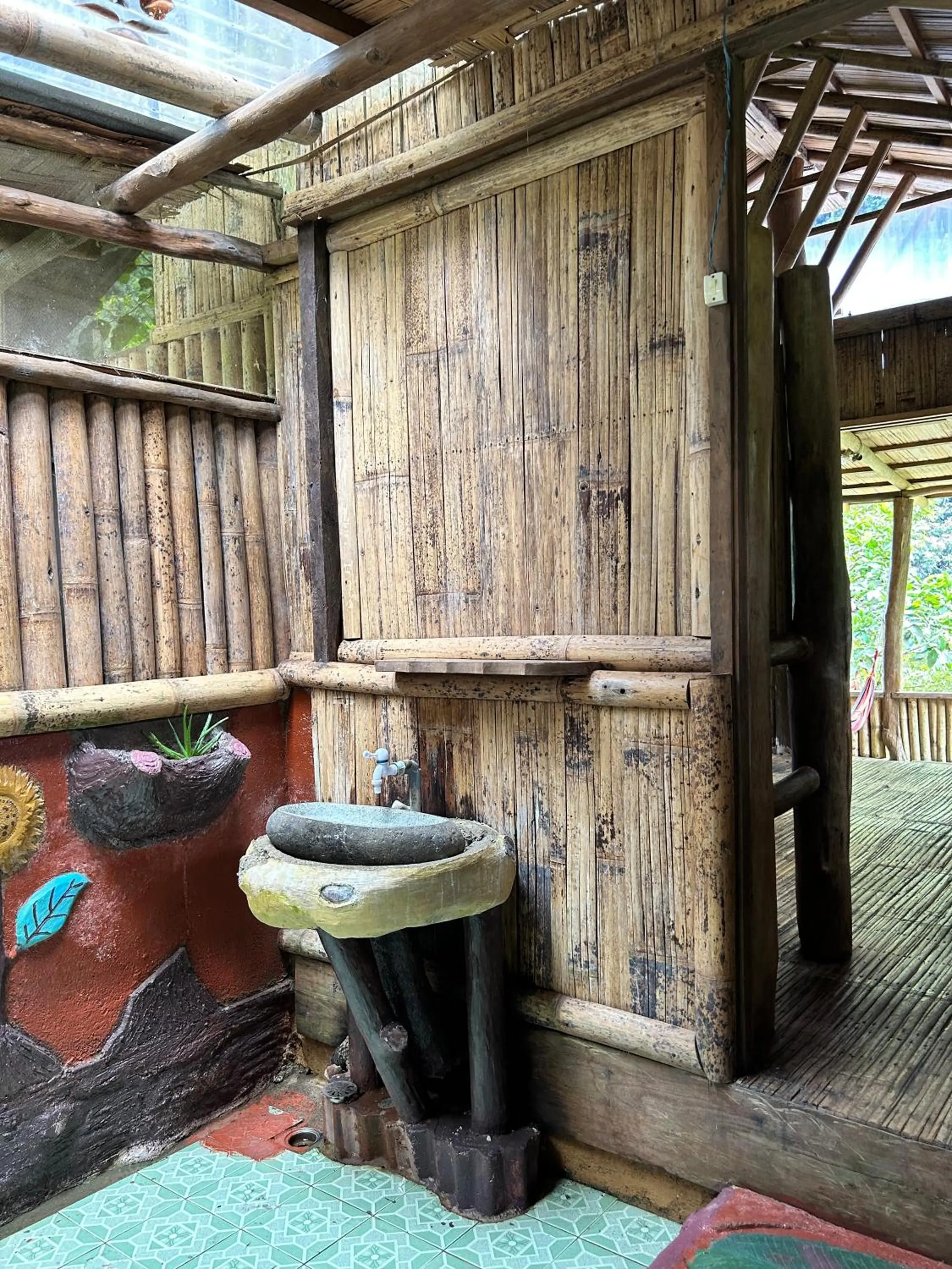 Bathroom in Back to Nature Ecotourism