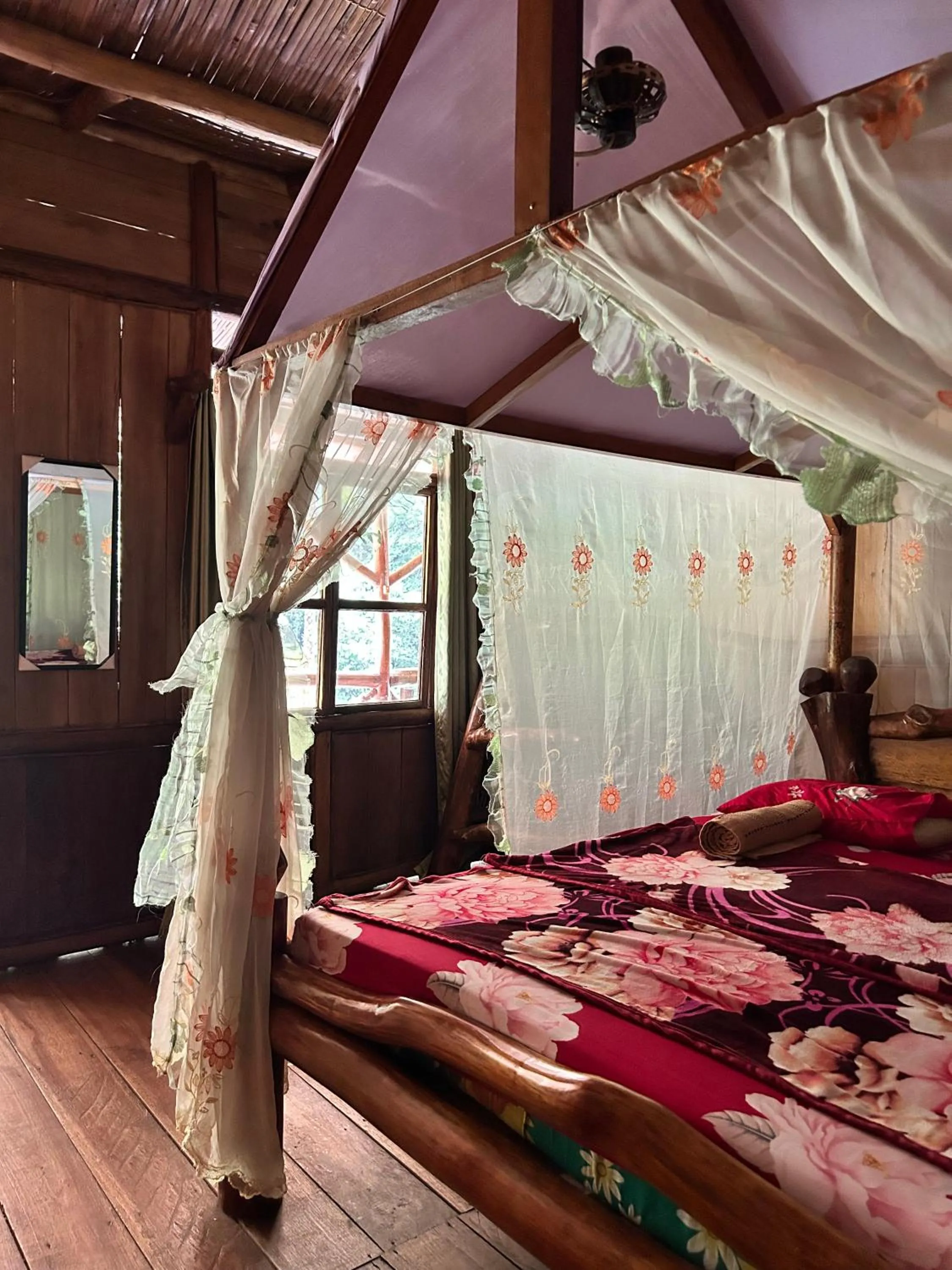 Bedroom, Bed in Back to Nature Ecotourism