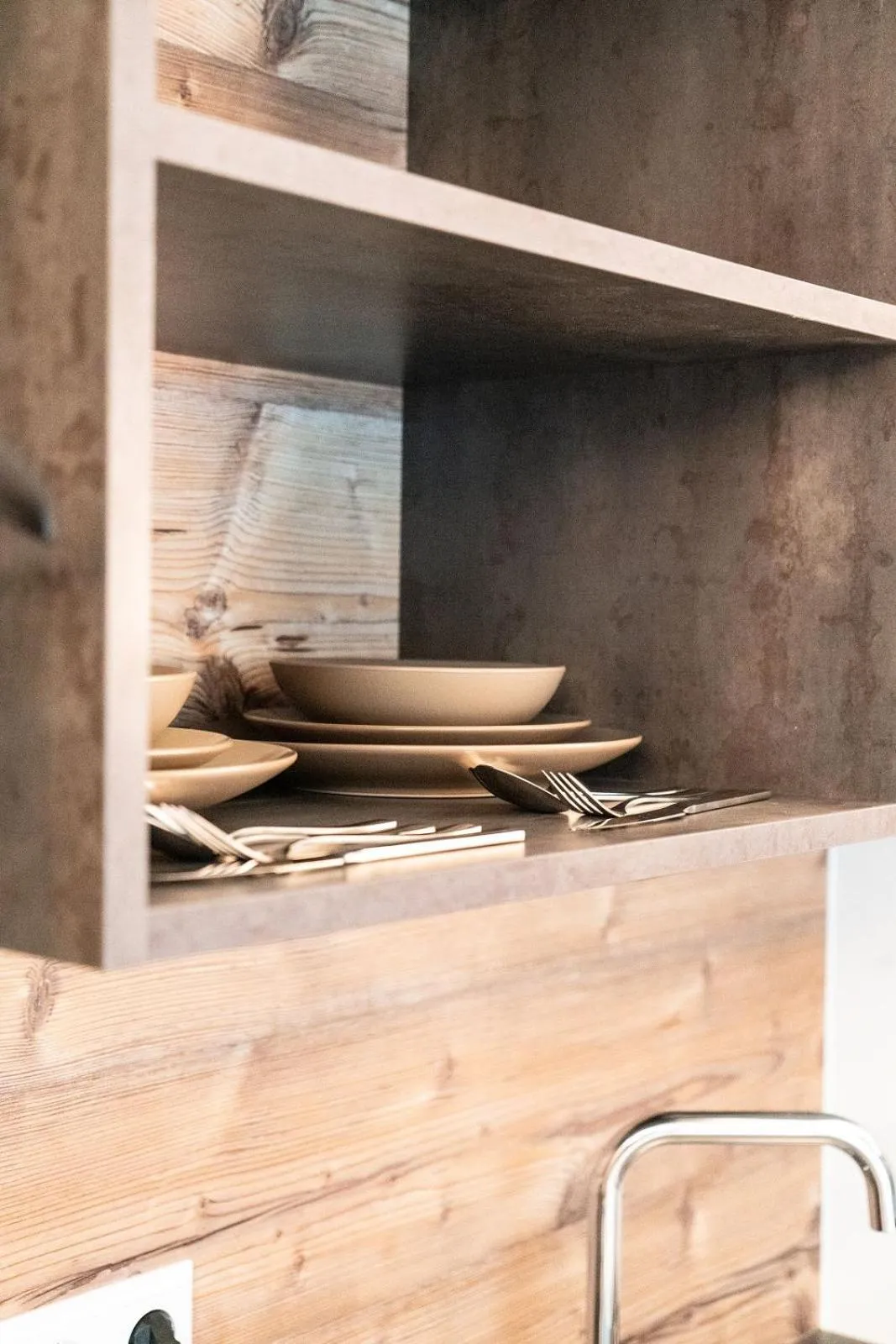 Kitchen or kitchenette in SEKRA Stadthotel