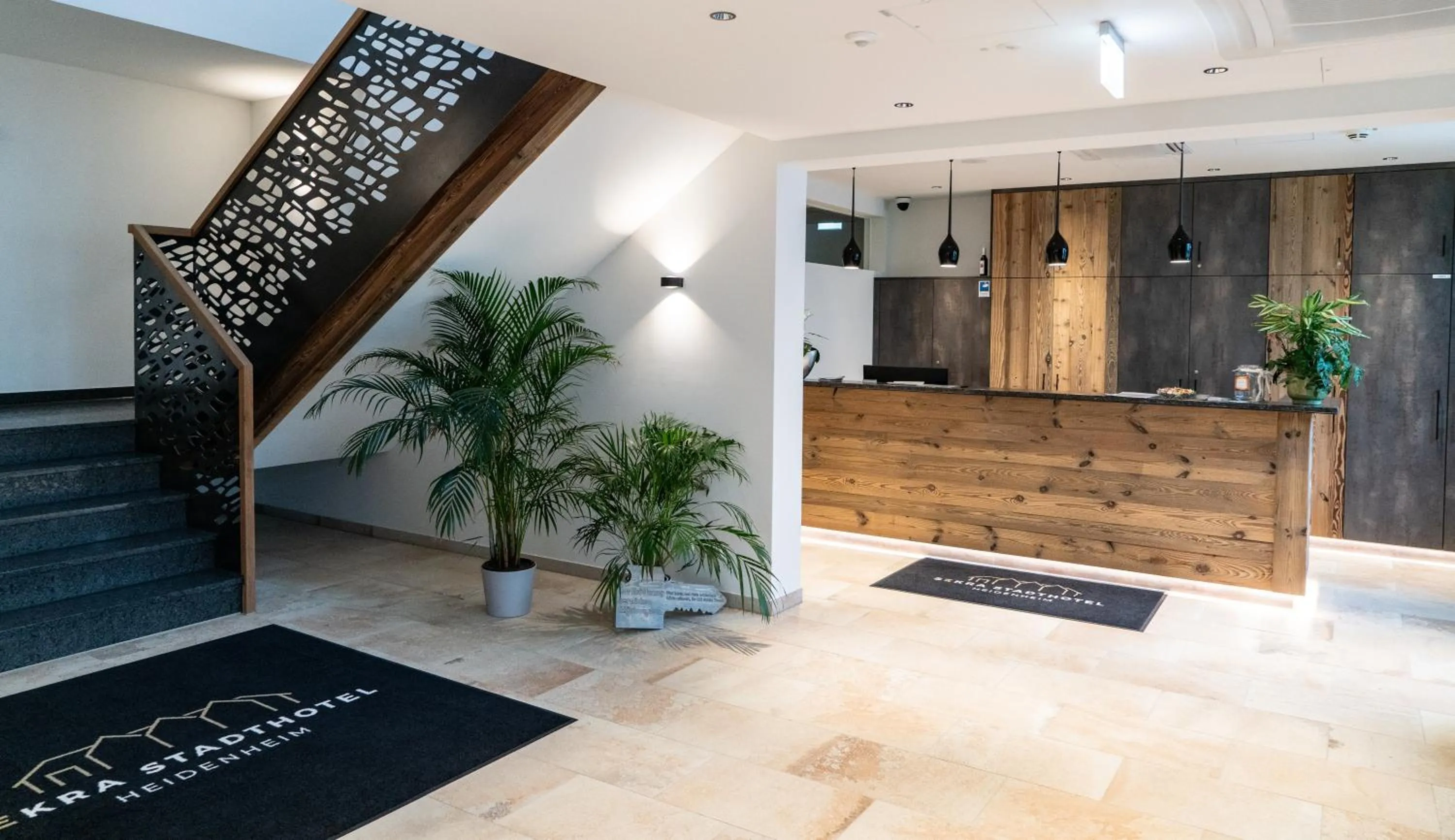 Lobby or reception in SEKRA Stadthotel