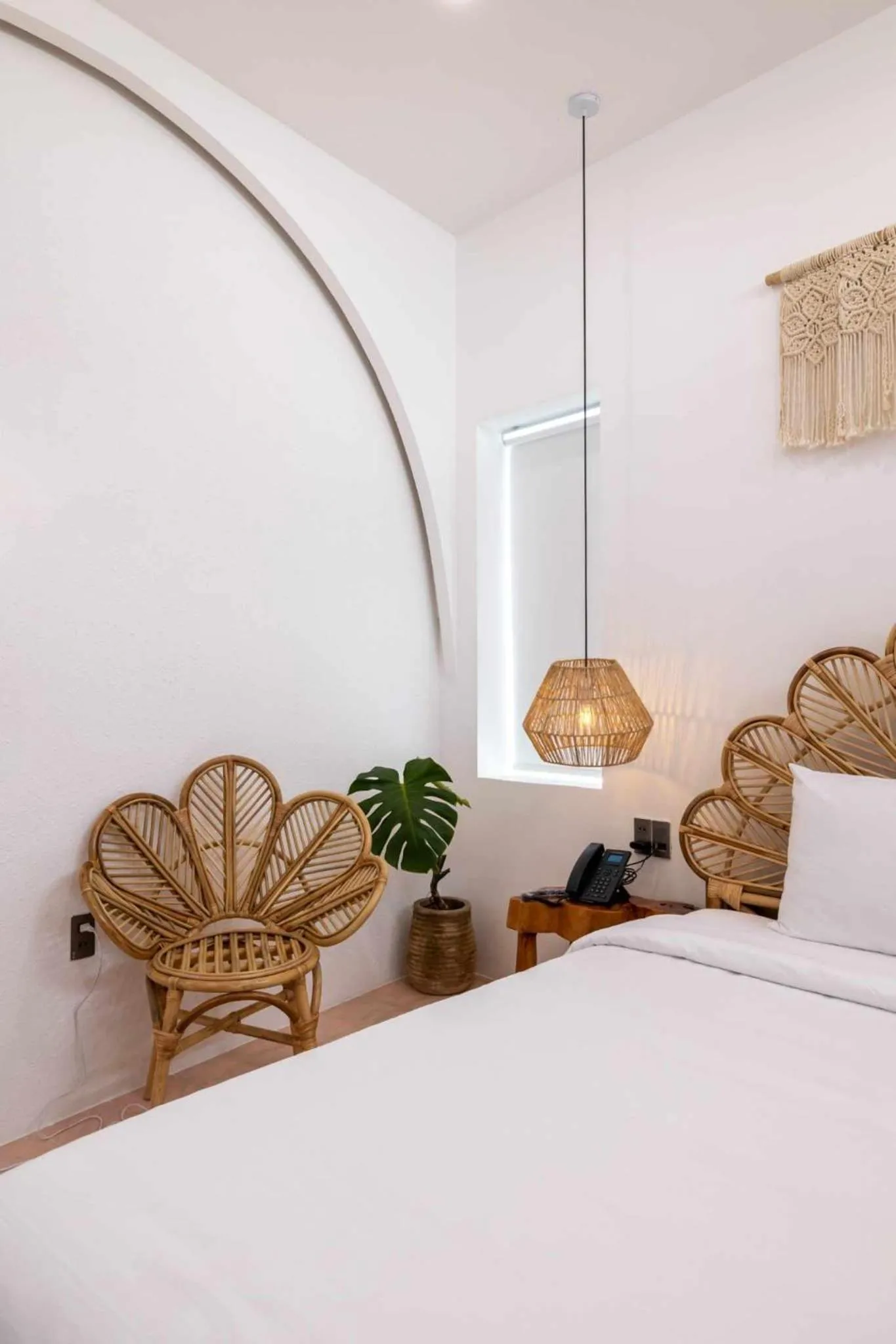 Seating area, Bed in Pisces Hotel Hue