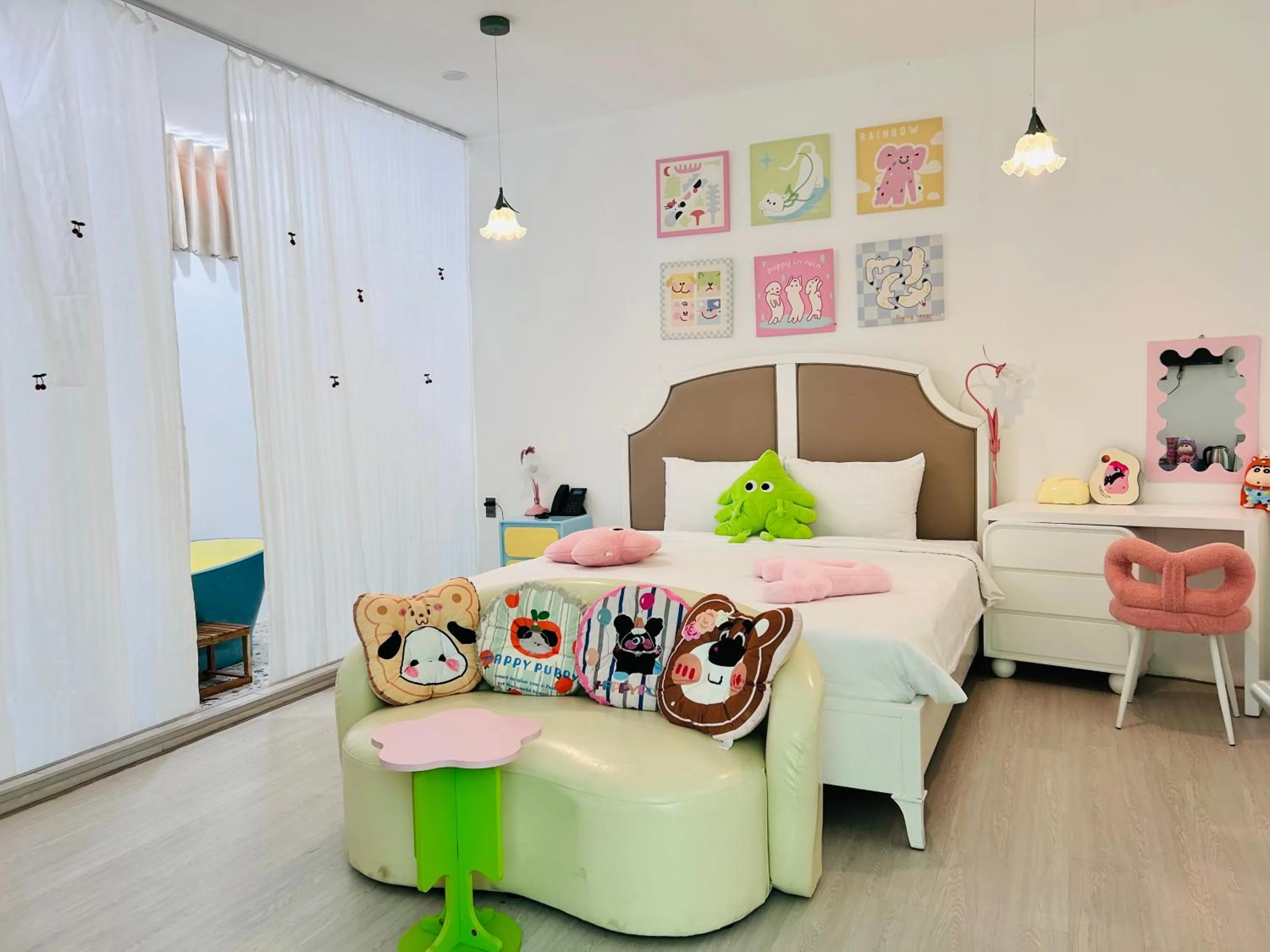 Bed in Pisces Hotel Hue