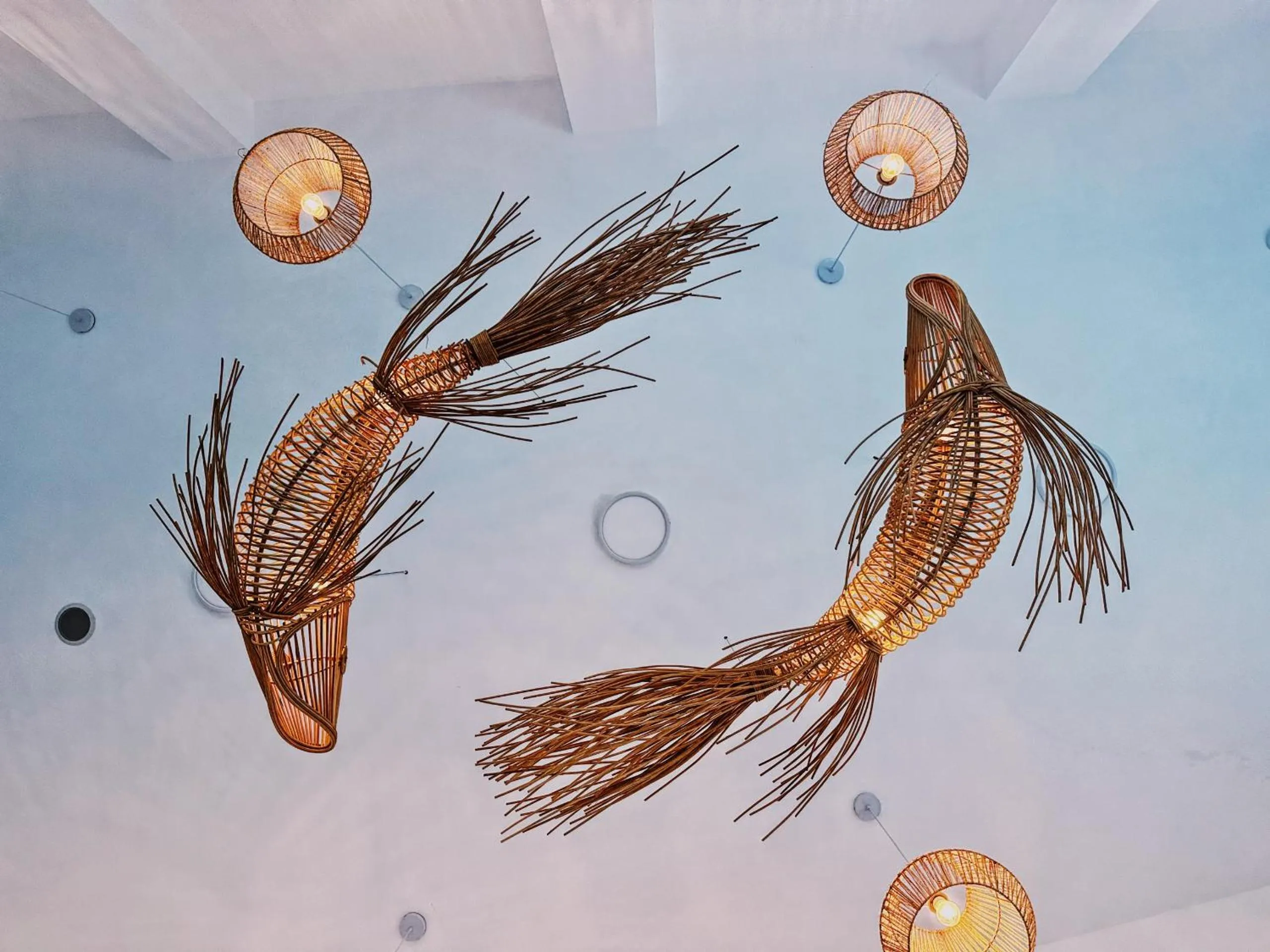 Decorative detail in Pisces Hotel Hue