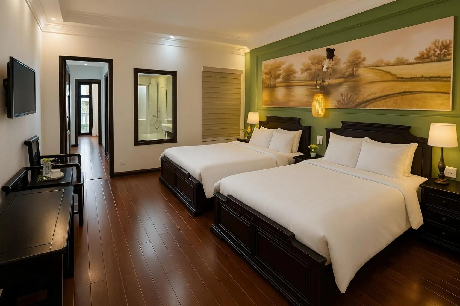 Bed in Sena Boutique Hotel & Travel