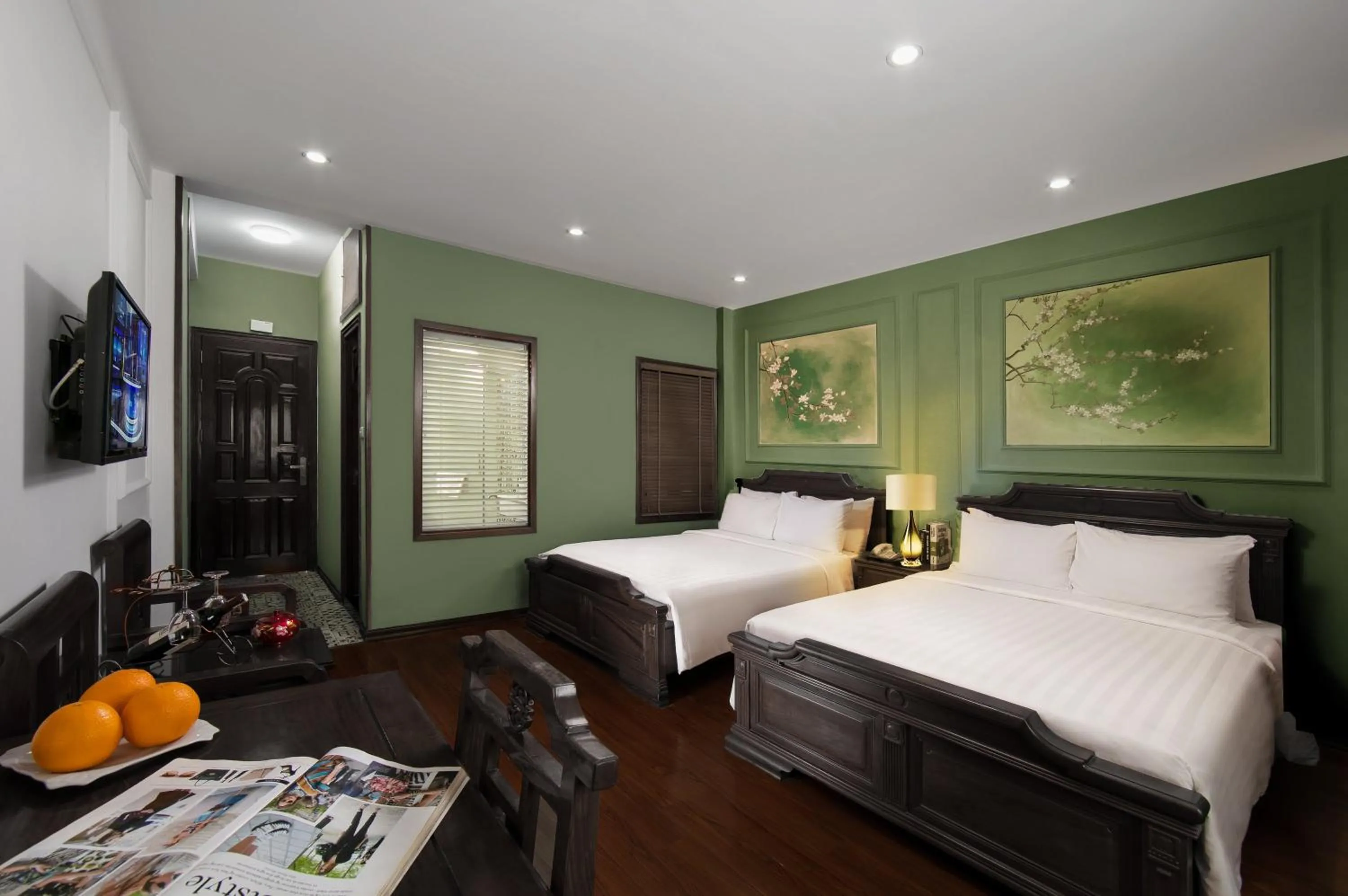 Bed in Sena Boutique Hotel & Travel