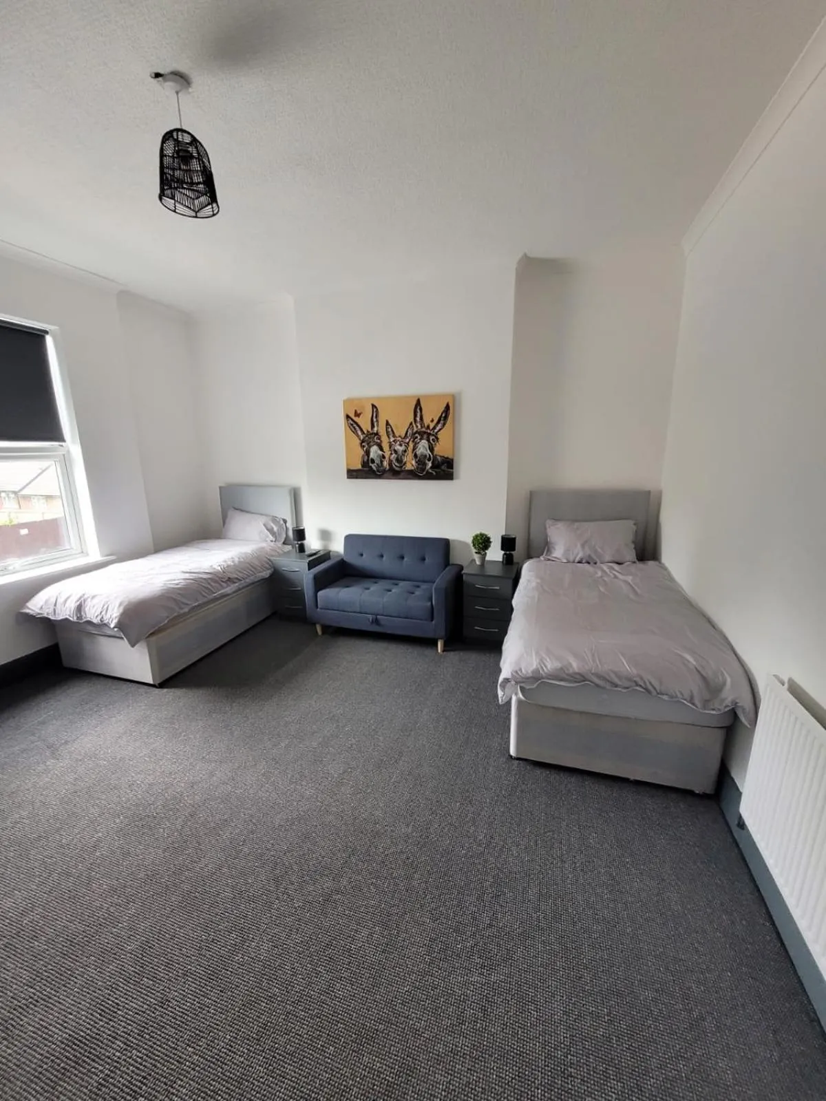 Bed in The Goldmine Rooms