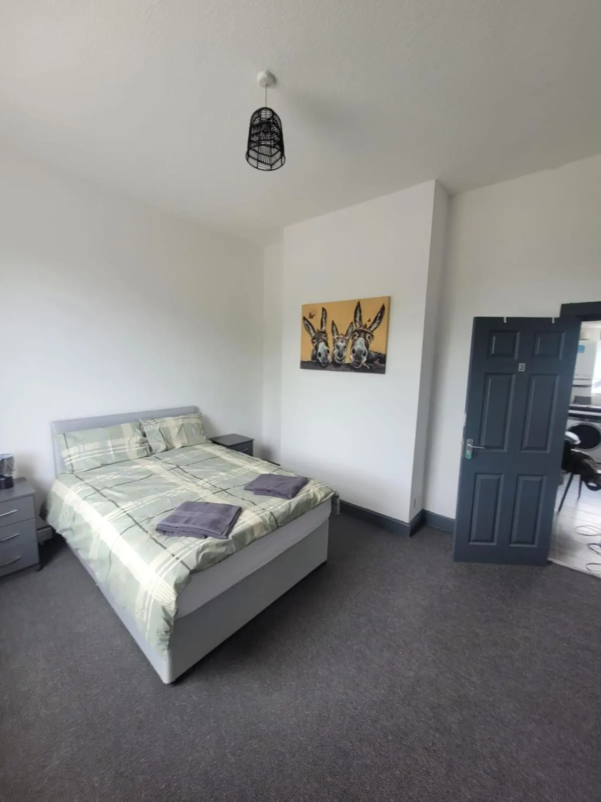 Bed in The Goldmine Rooms