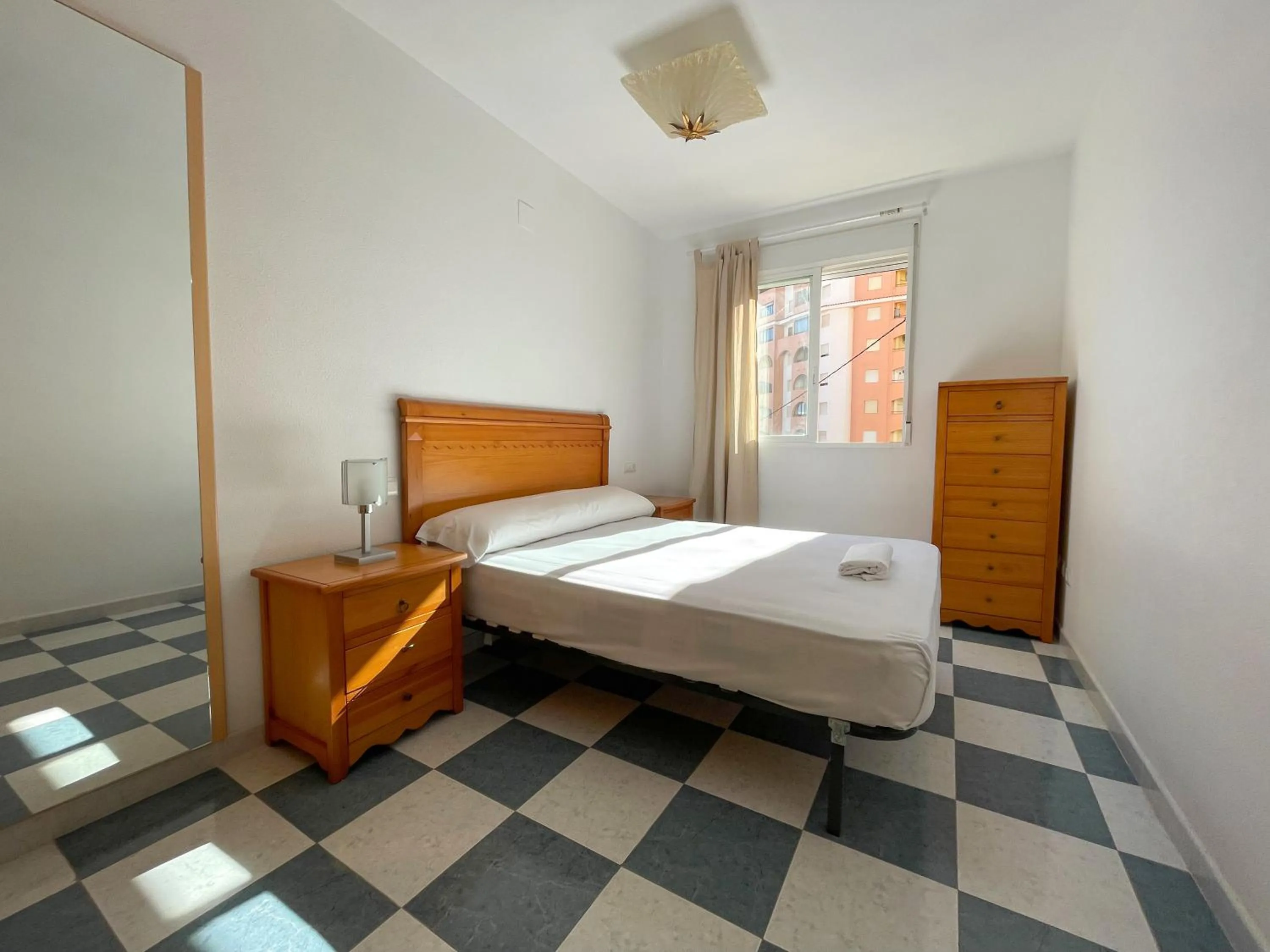 Bed in Apartamentos Bonaire 3000