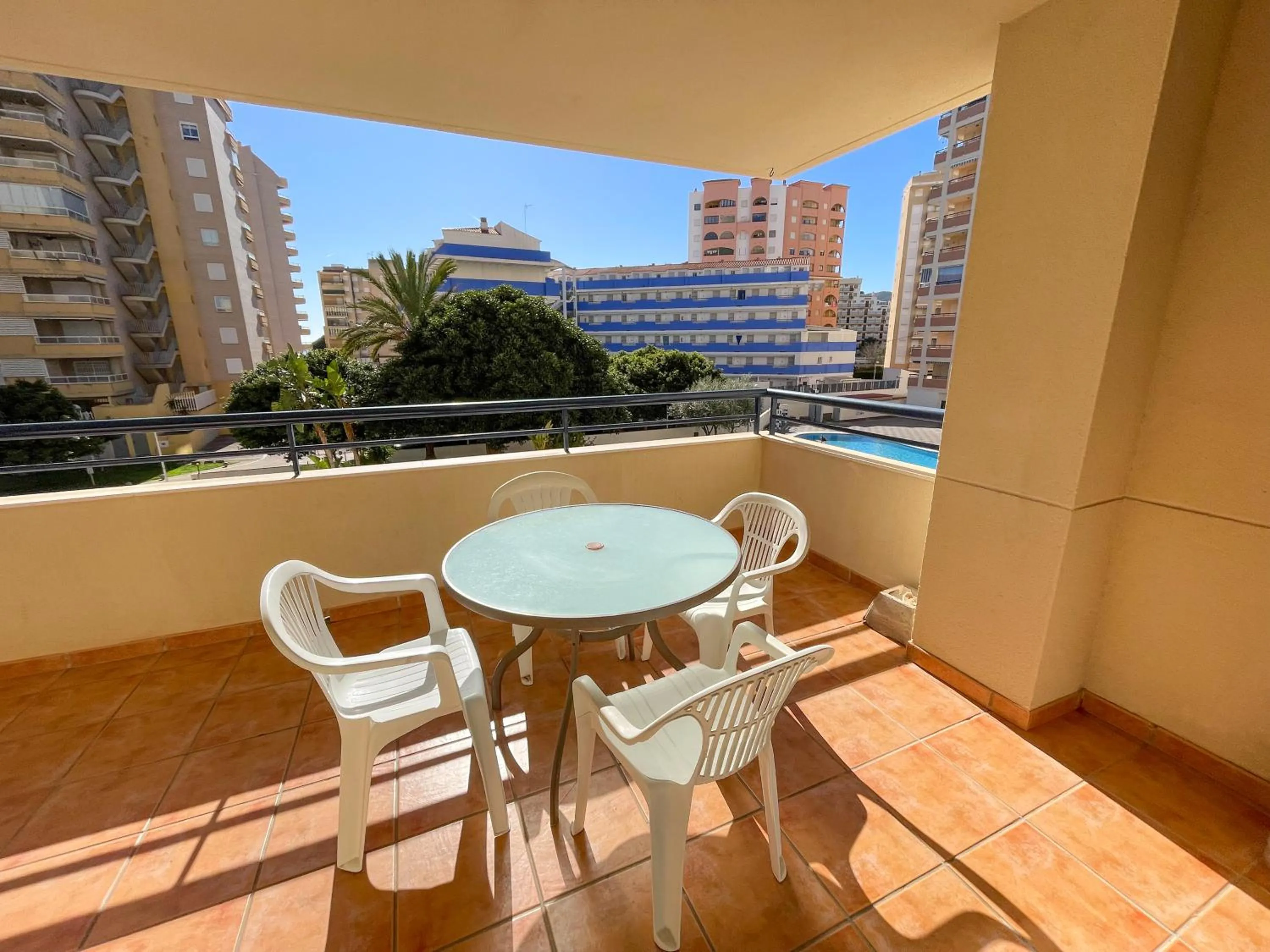 Balcony/Terrace in Apartamentos Bonaire 3000