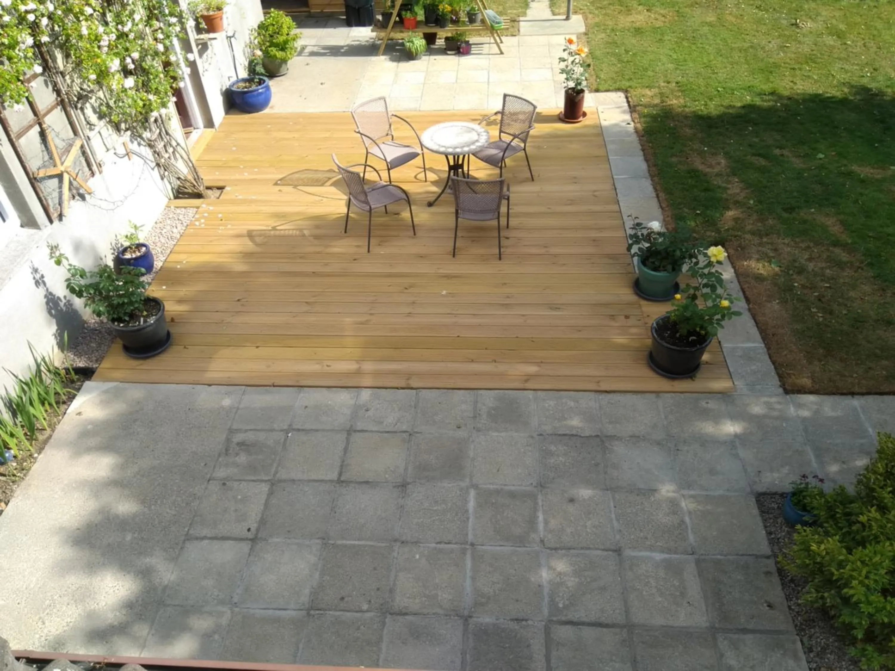 Balcony/Terrace in Twin Oaks Bed & Breakfast