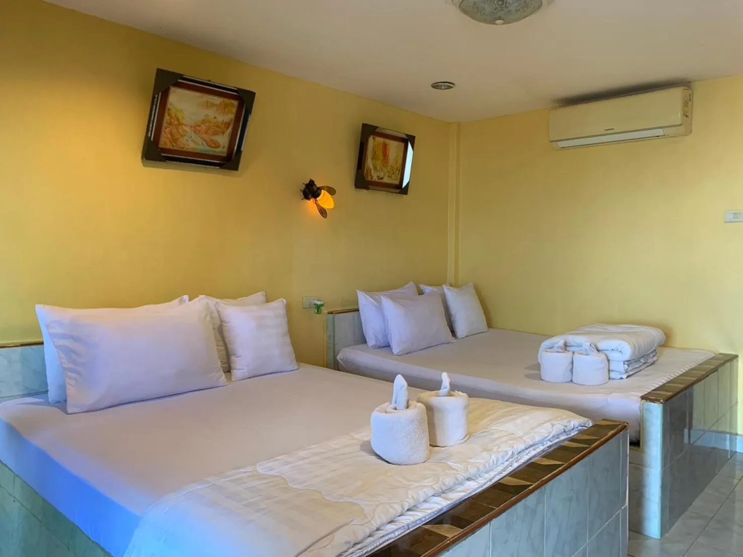 Bed in Marina Resort at Pakbara Satun