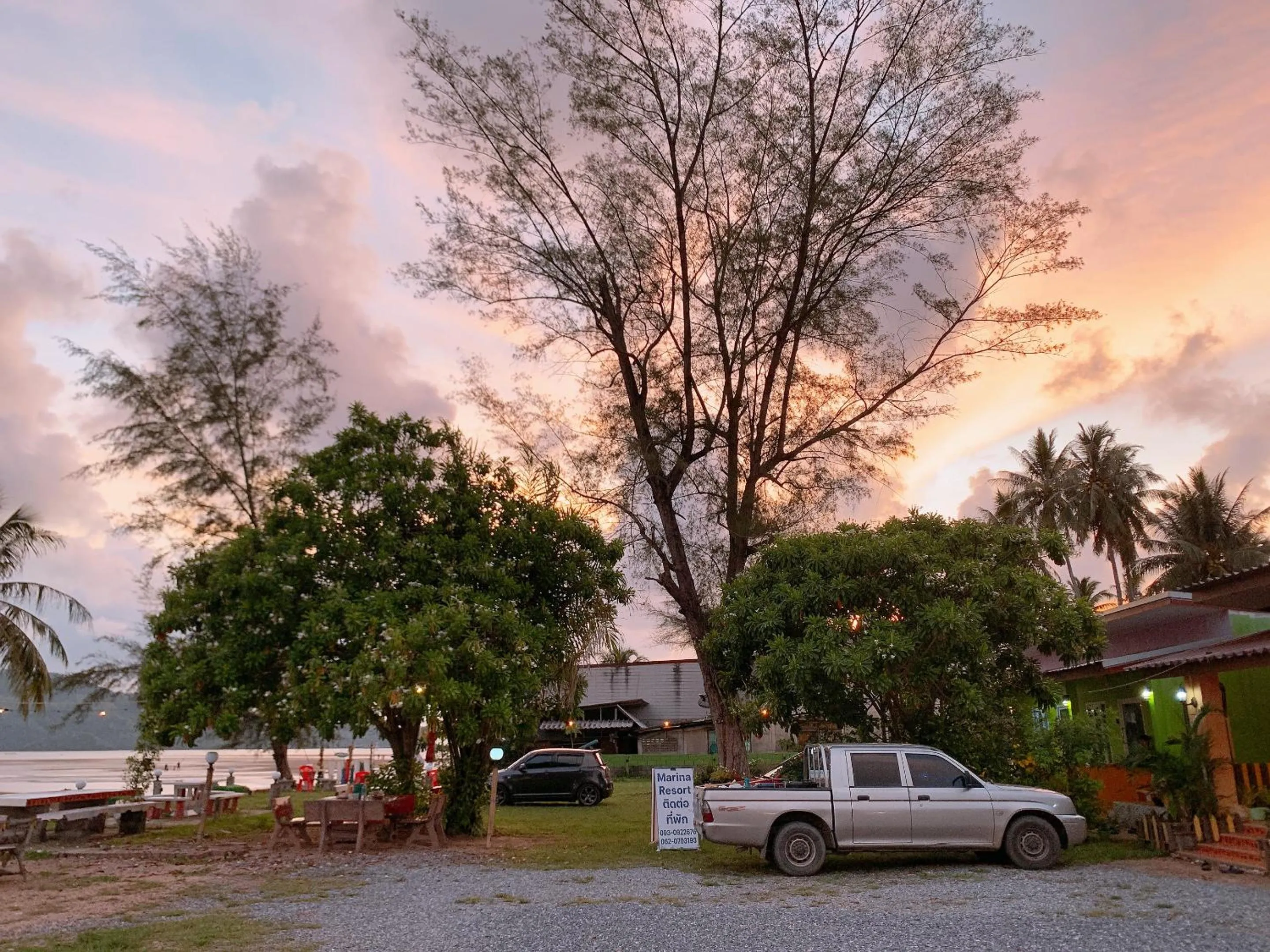 Natural landscape in Marina Resort at Pakbara Satun