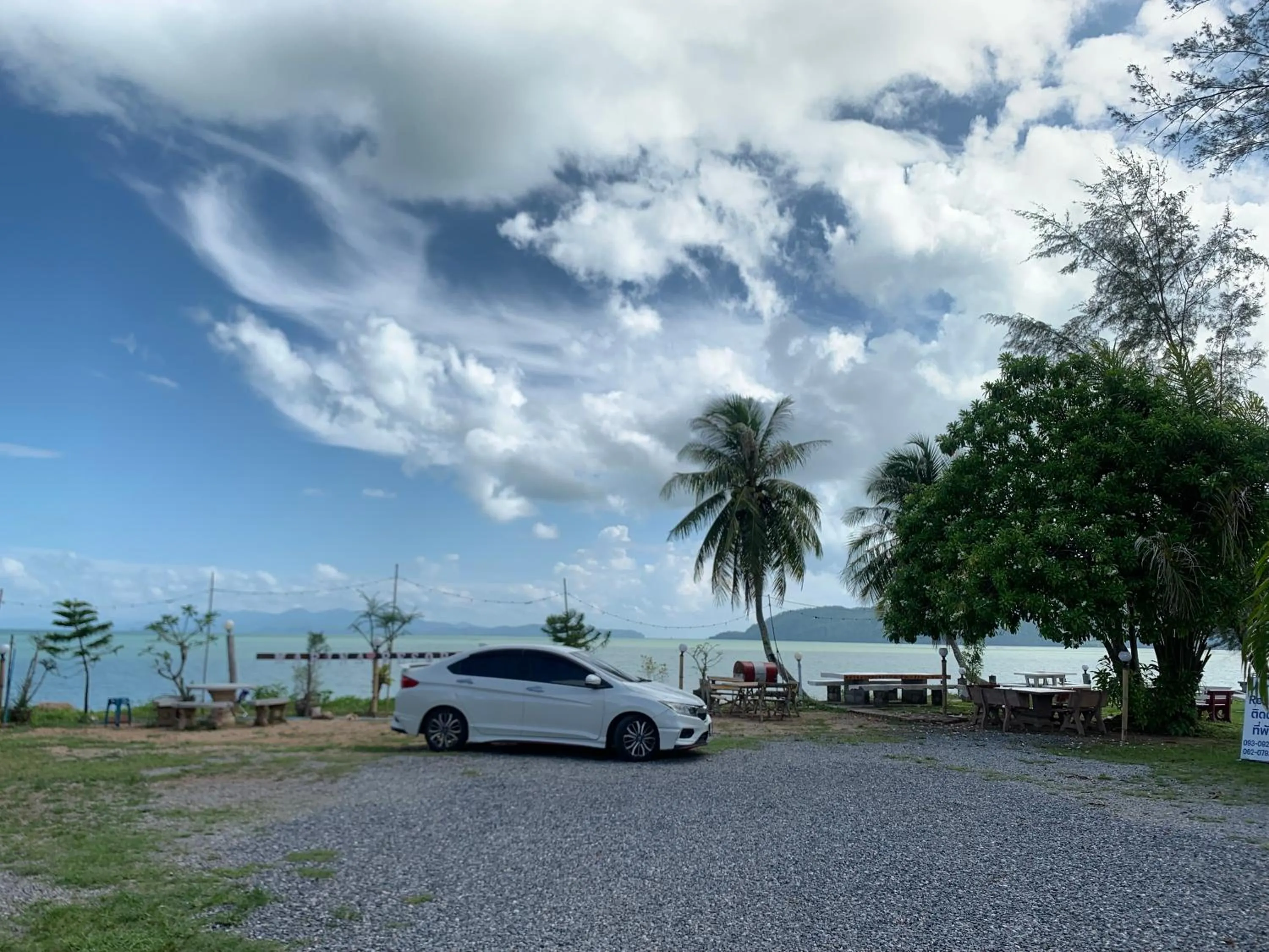 Natural landscape in Marina Resort at Pakbara Satun