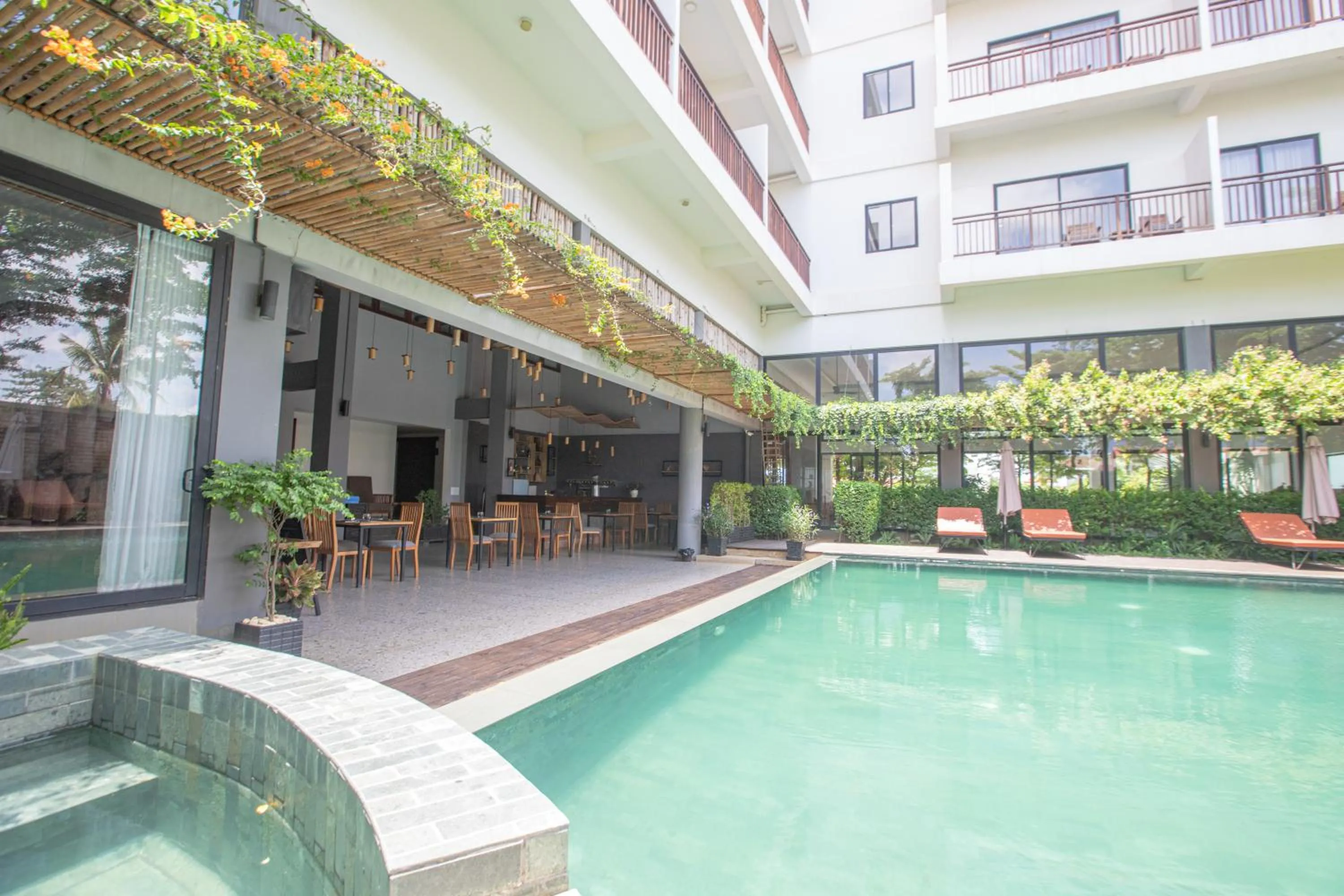 Swimming pool in DACO Hotel