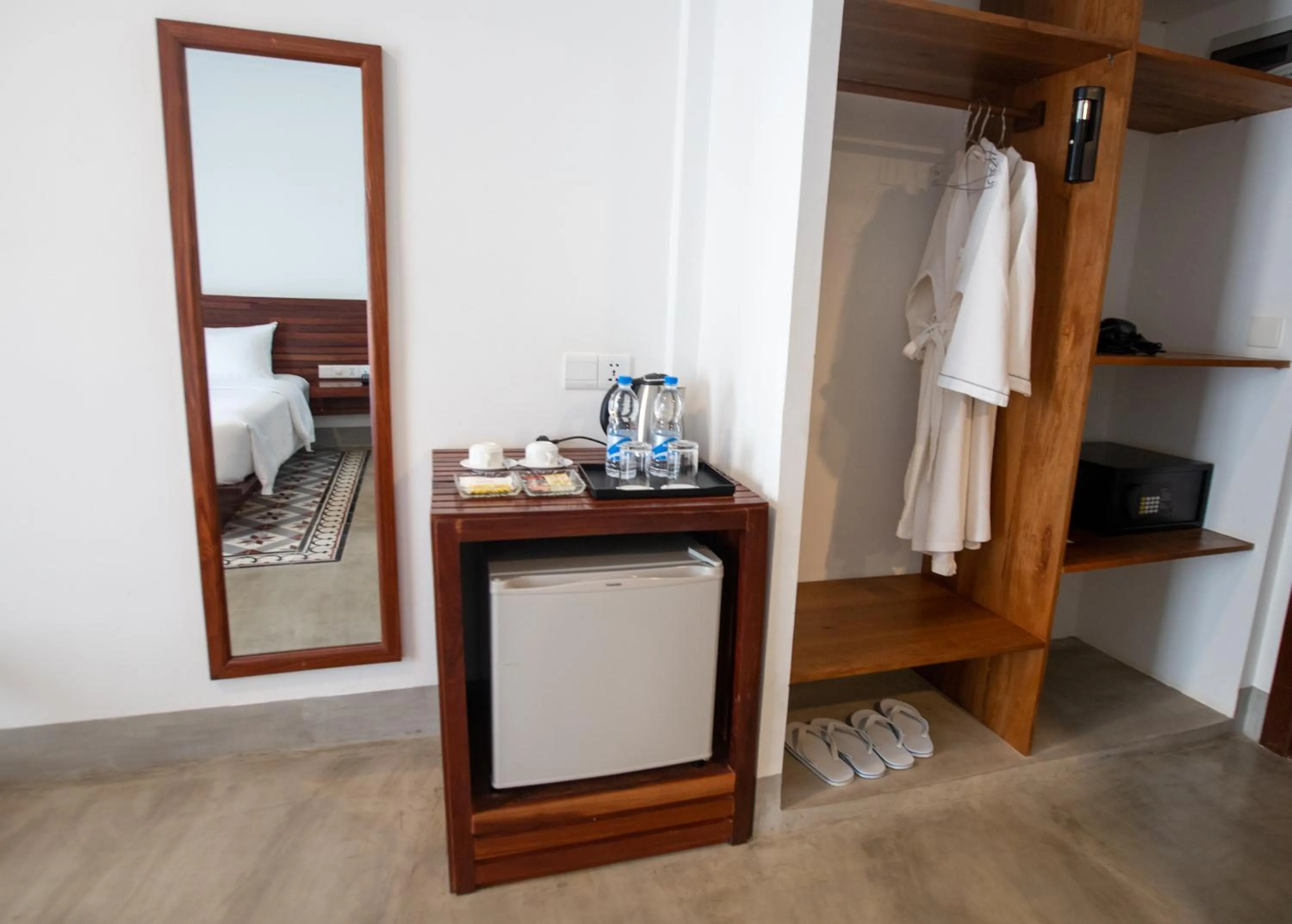 oven, Bed in DACO Hotel