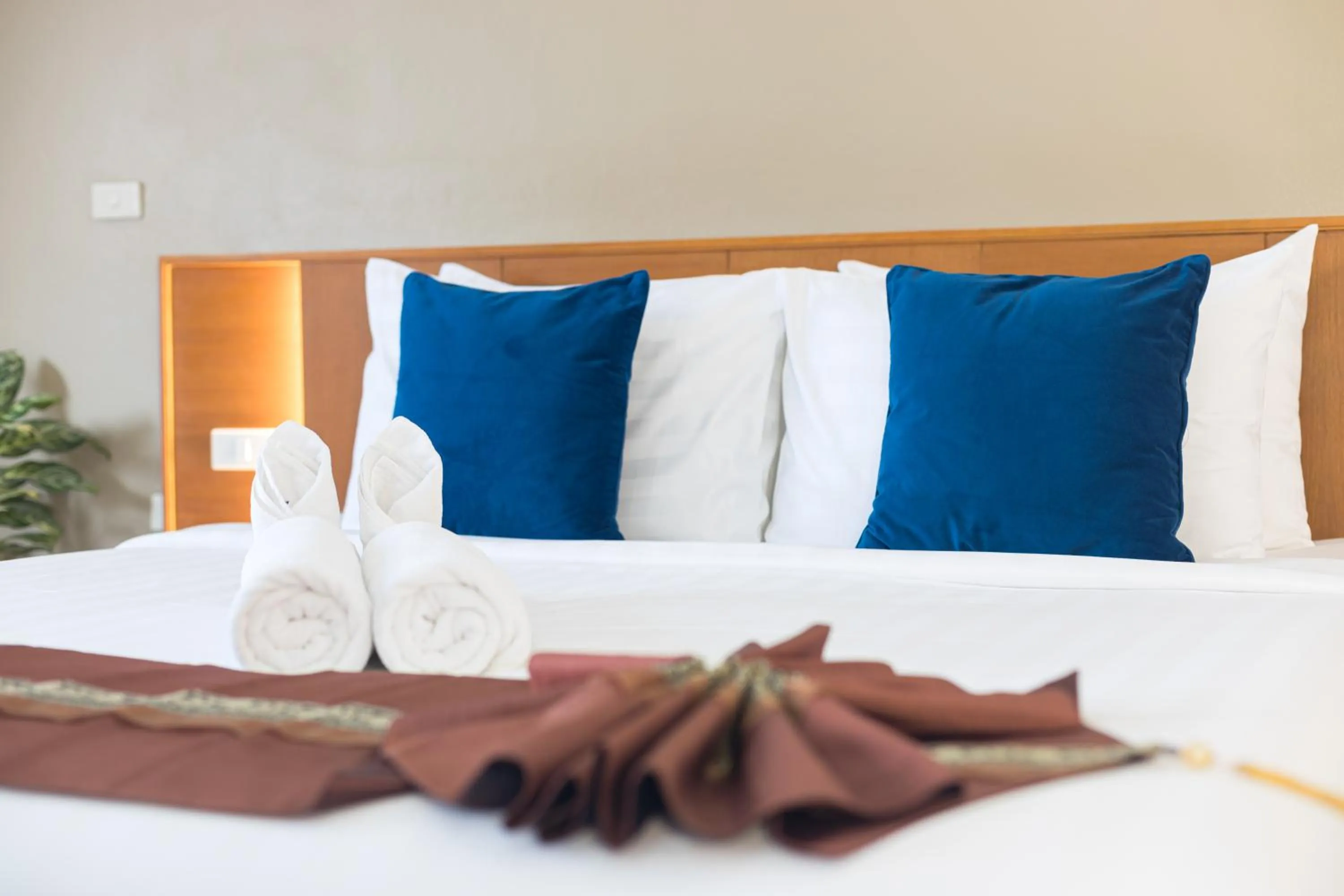 Bed in Blue Palm Kata Resort