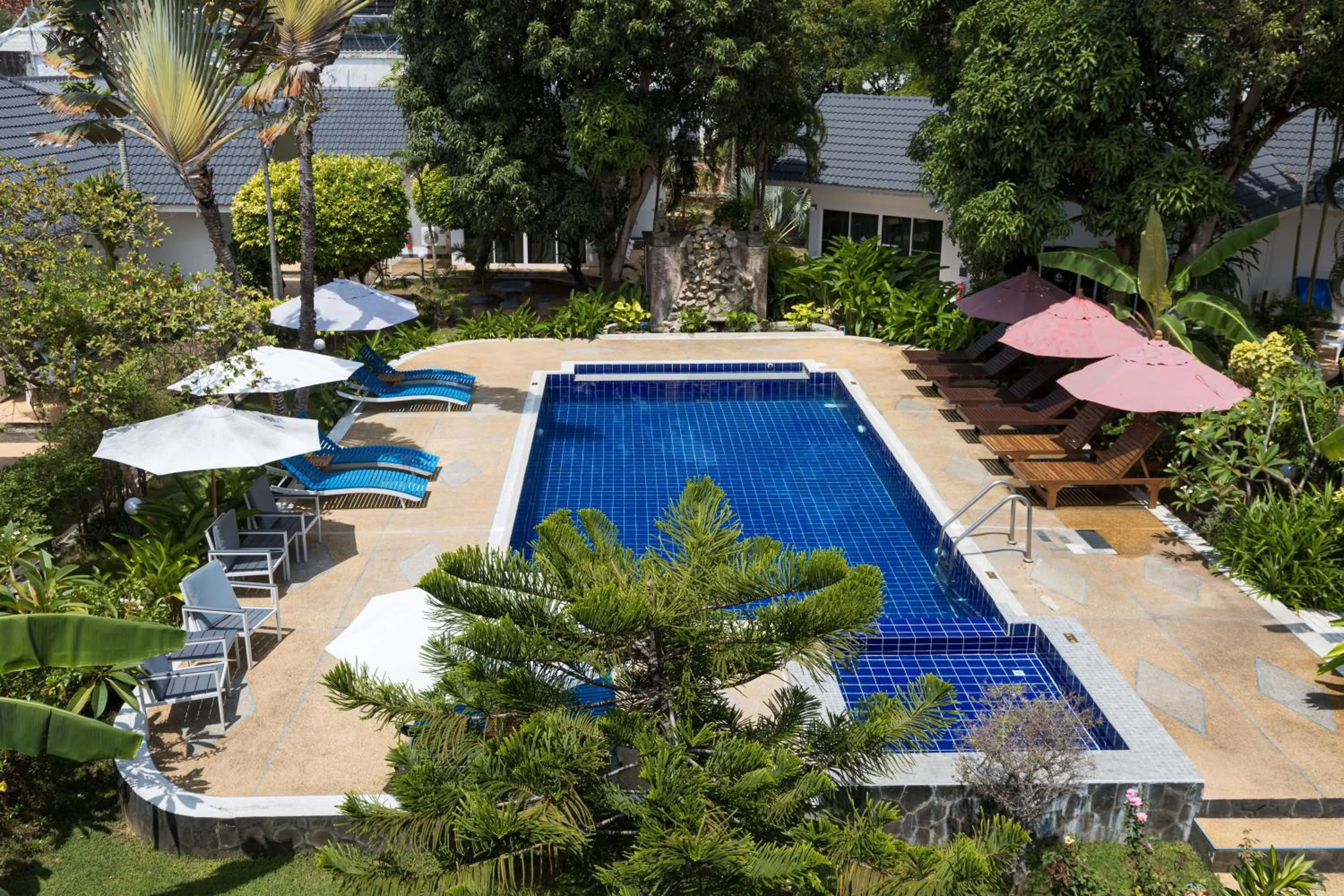 Pool view in Blue Palm Kata Resort
