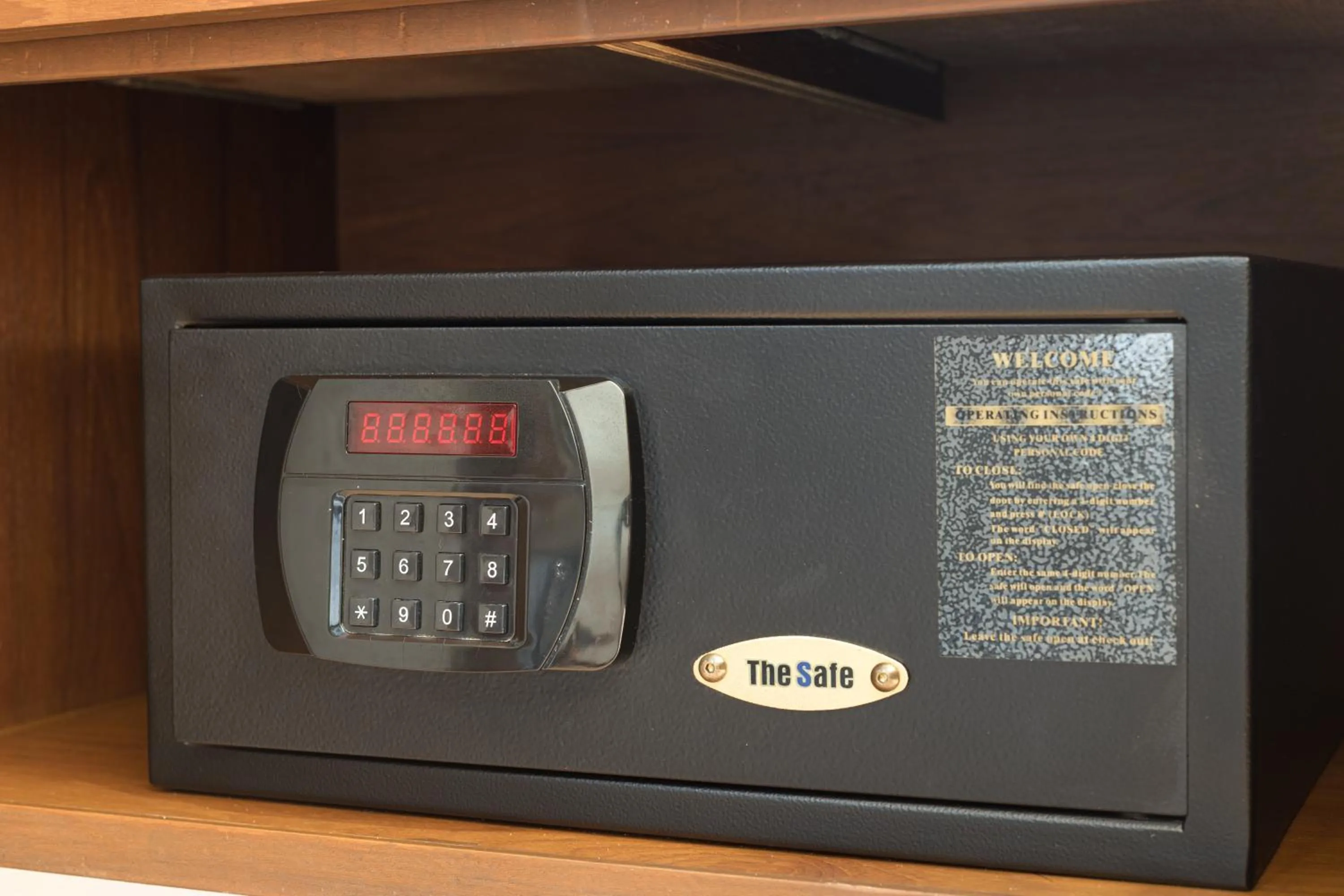 safe in Blue Palm Kata Resort