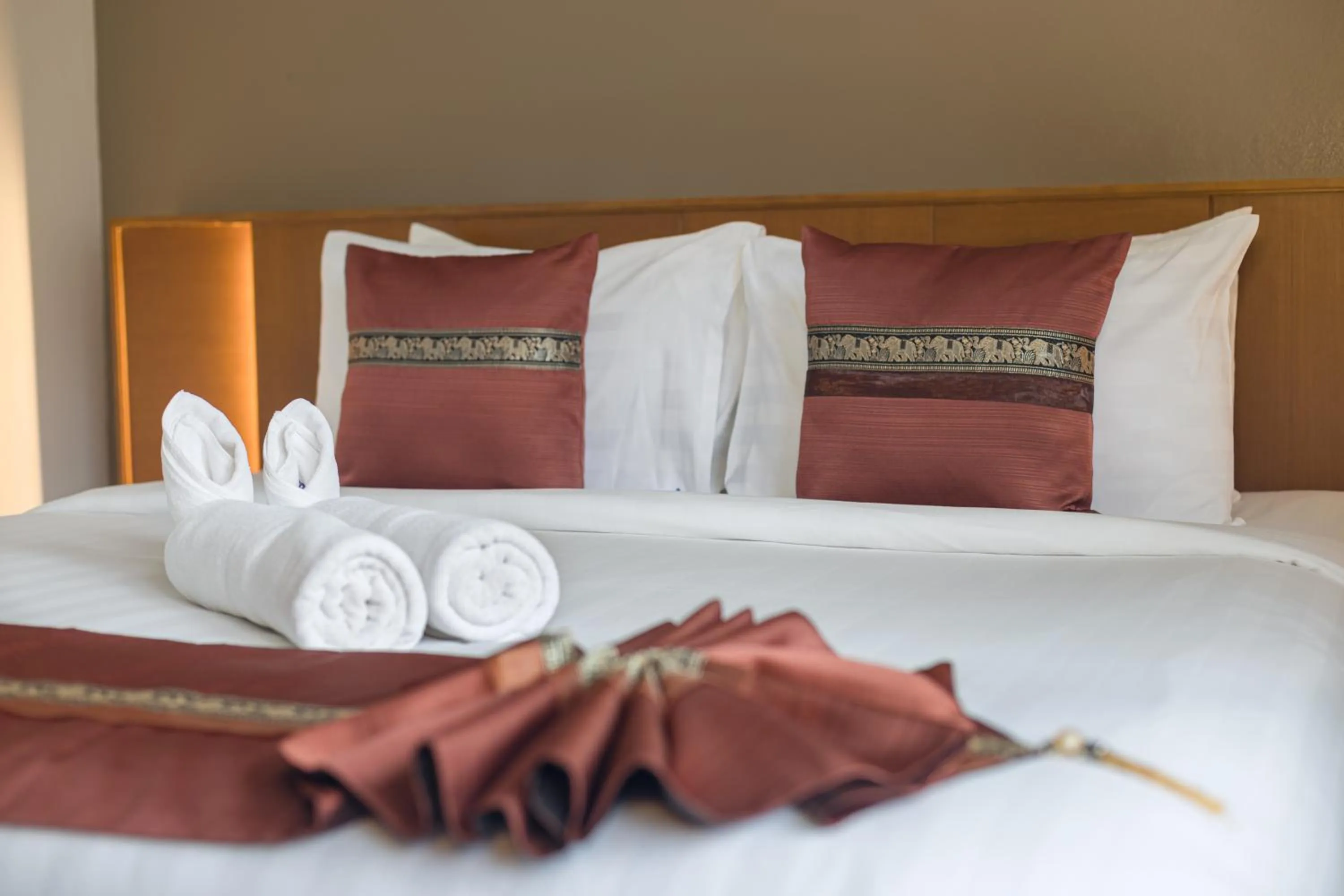 Bed in Blue Palm Kata Resort